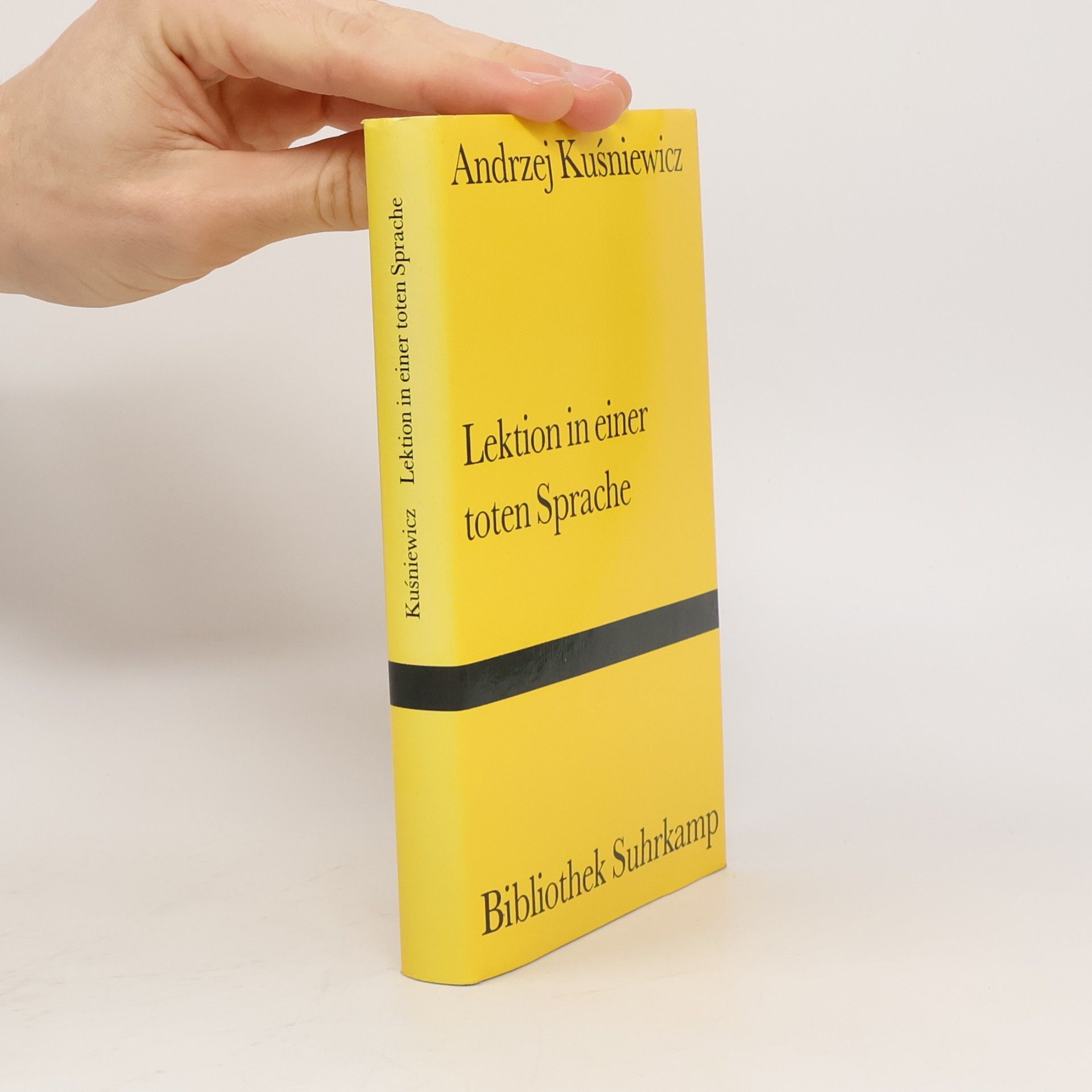 Lektion in einer toten Sprache