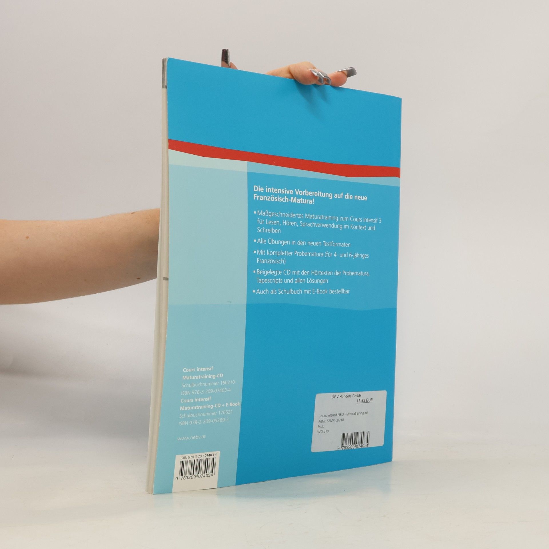 Annemarie Kammerhofer Cours intensif : Französisch für den schulischen Unterricht. 3, [Passerelle] : Maturatraining : [österreichische Ergänzung zum Cours intensif 3]