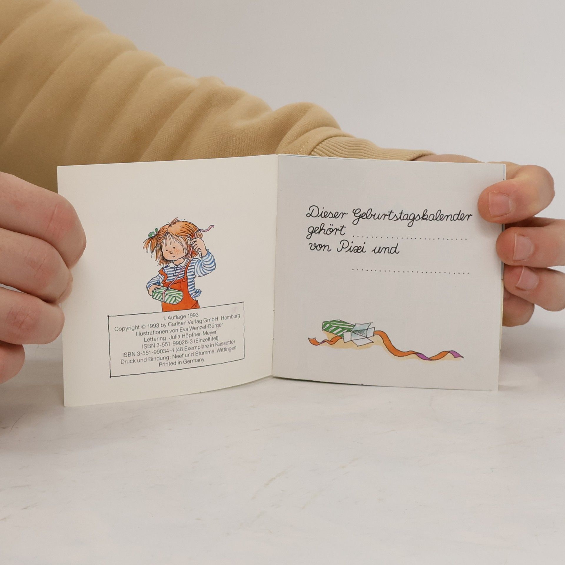 Eva Wenzel-Bürger Der Pixi-Geburtstagskalender