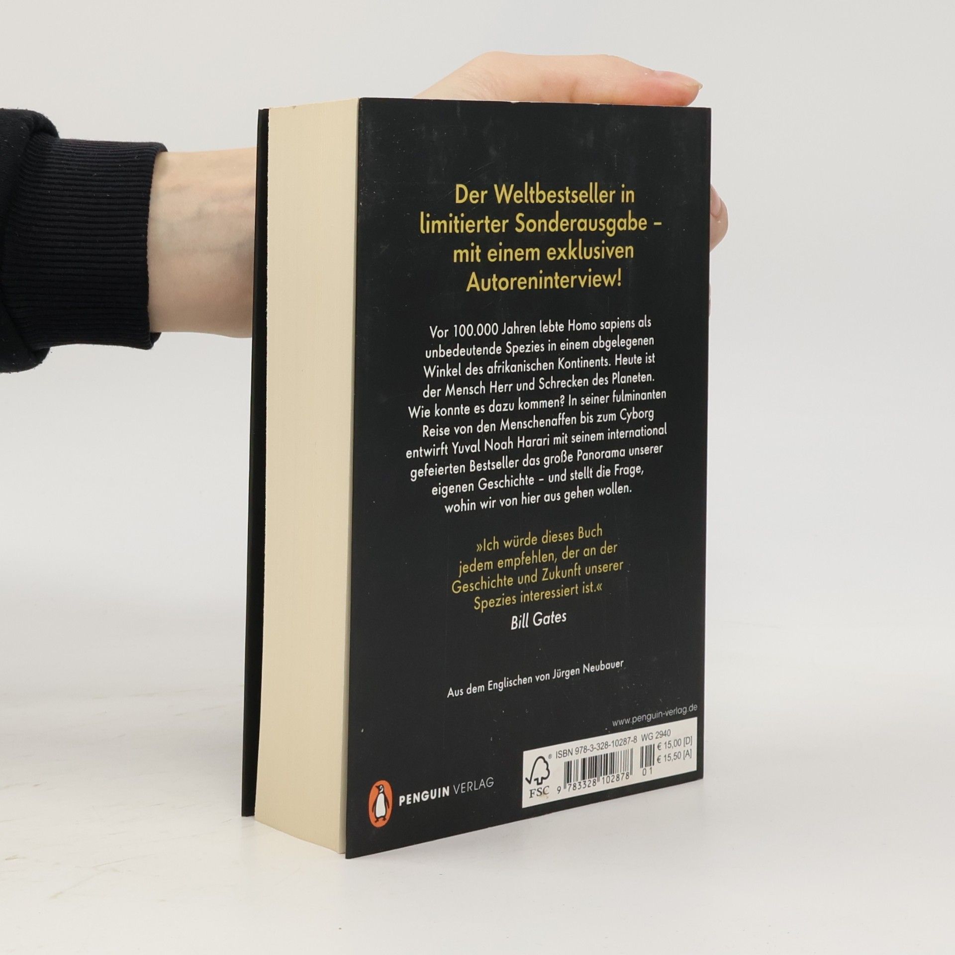 Yuval Noah Harari Eine kurze Geschichte der Menschheit
