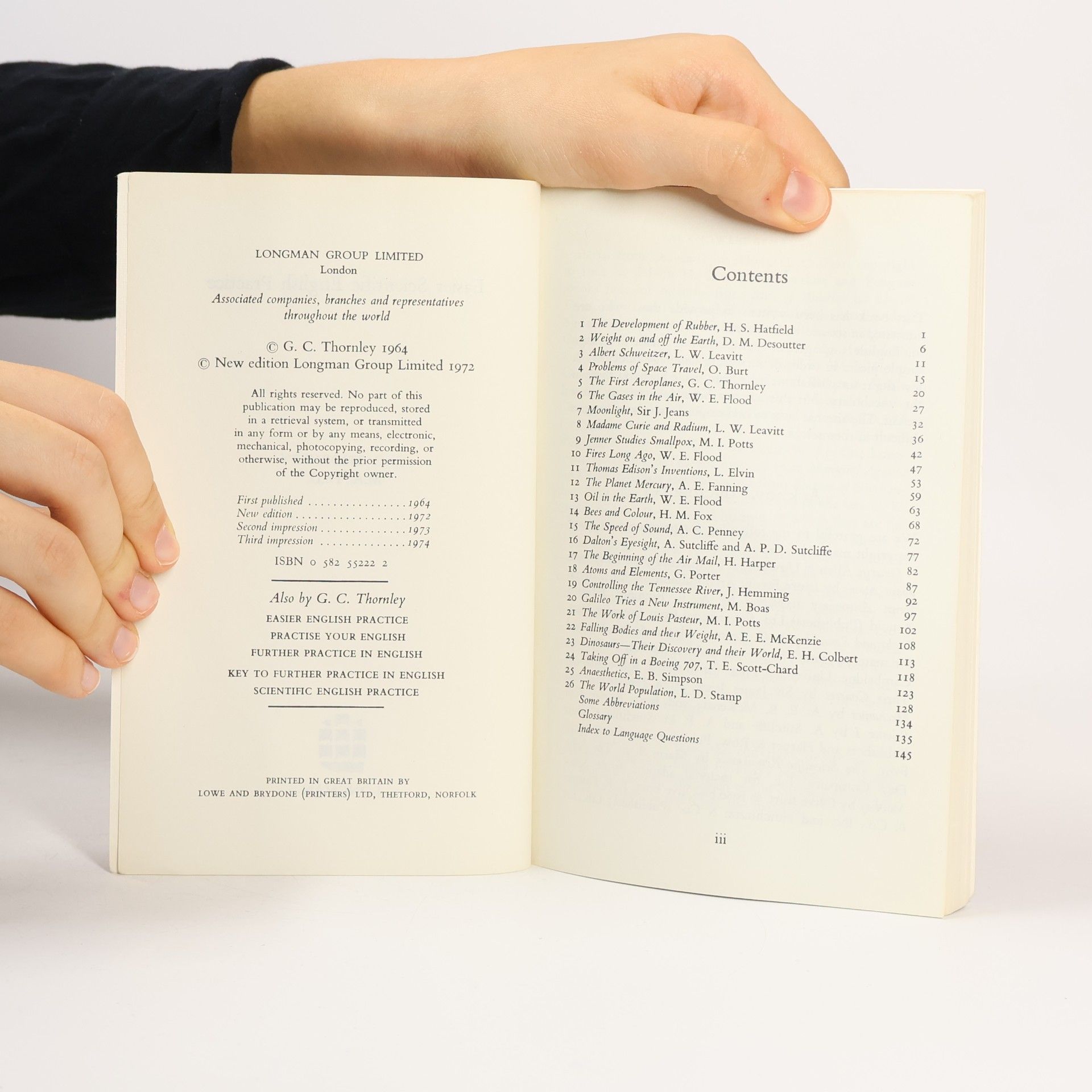 Granville Calland Thornley Easier Scientific English Practice