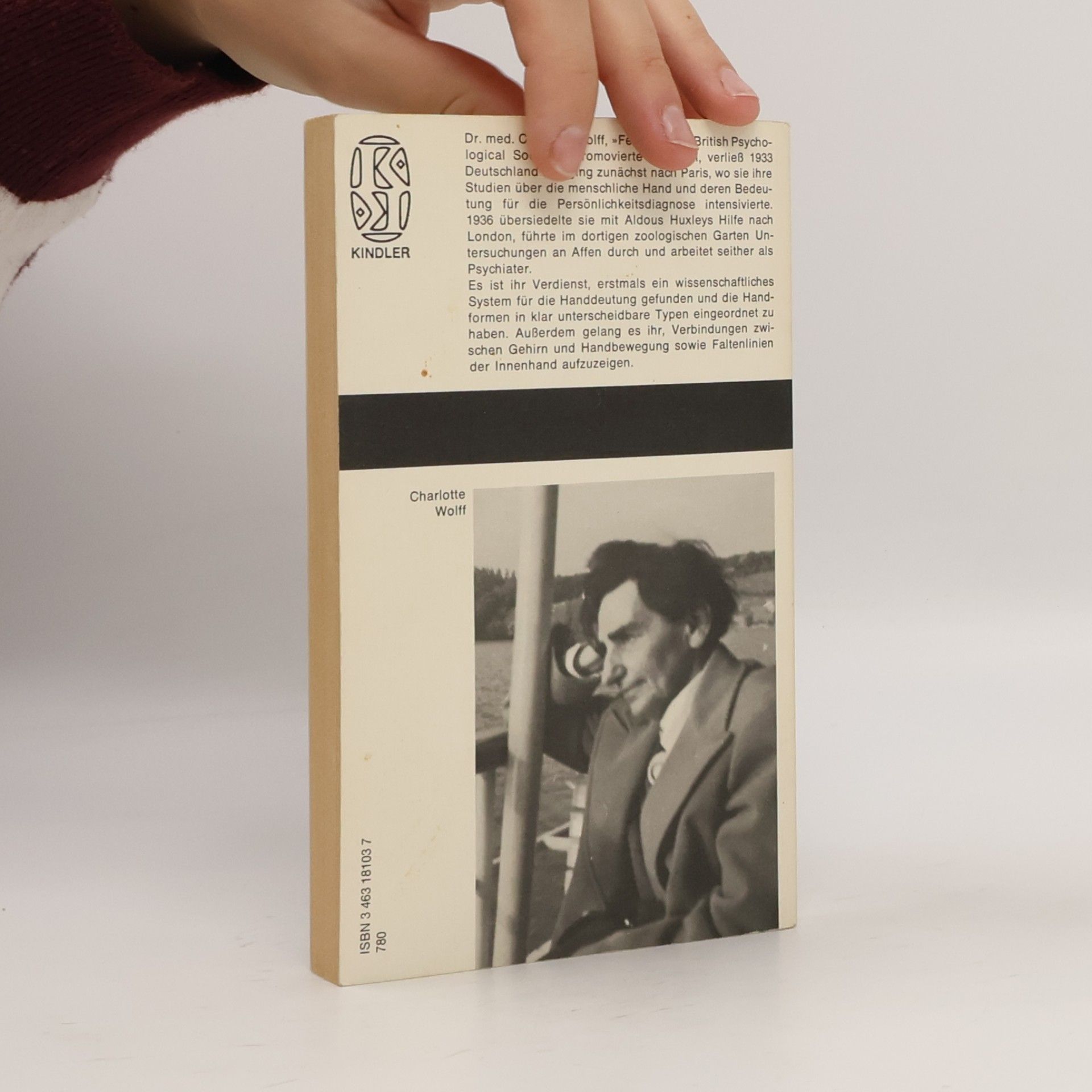 Charlotte Wolff Die Hand des Menschen