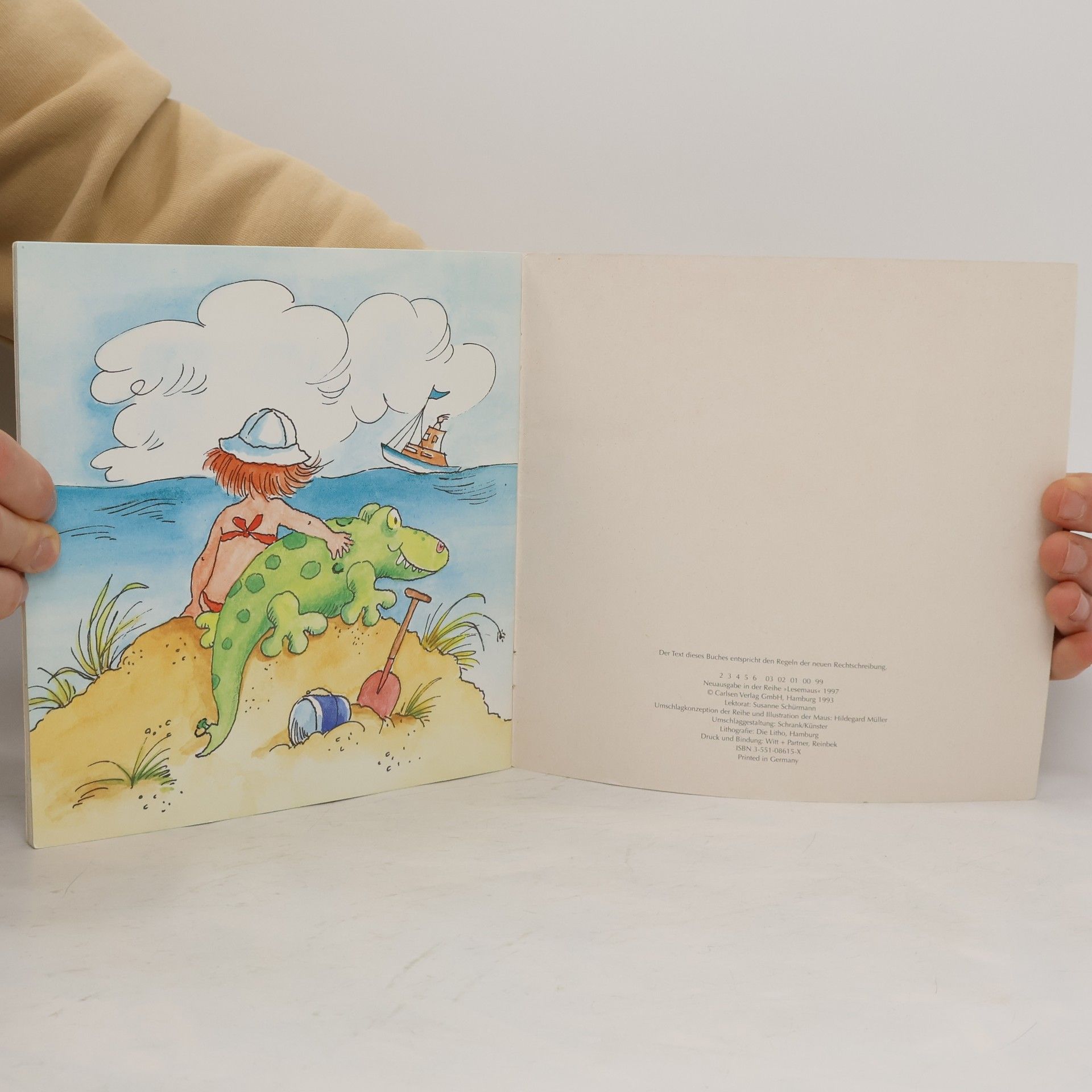 Wolfram Hänsel Lesemaus: Mimmi an der Nordsee