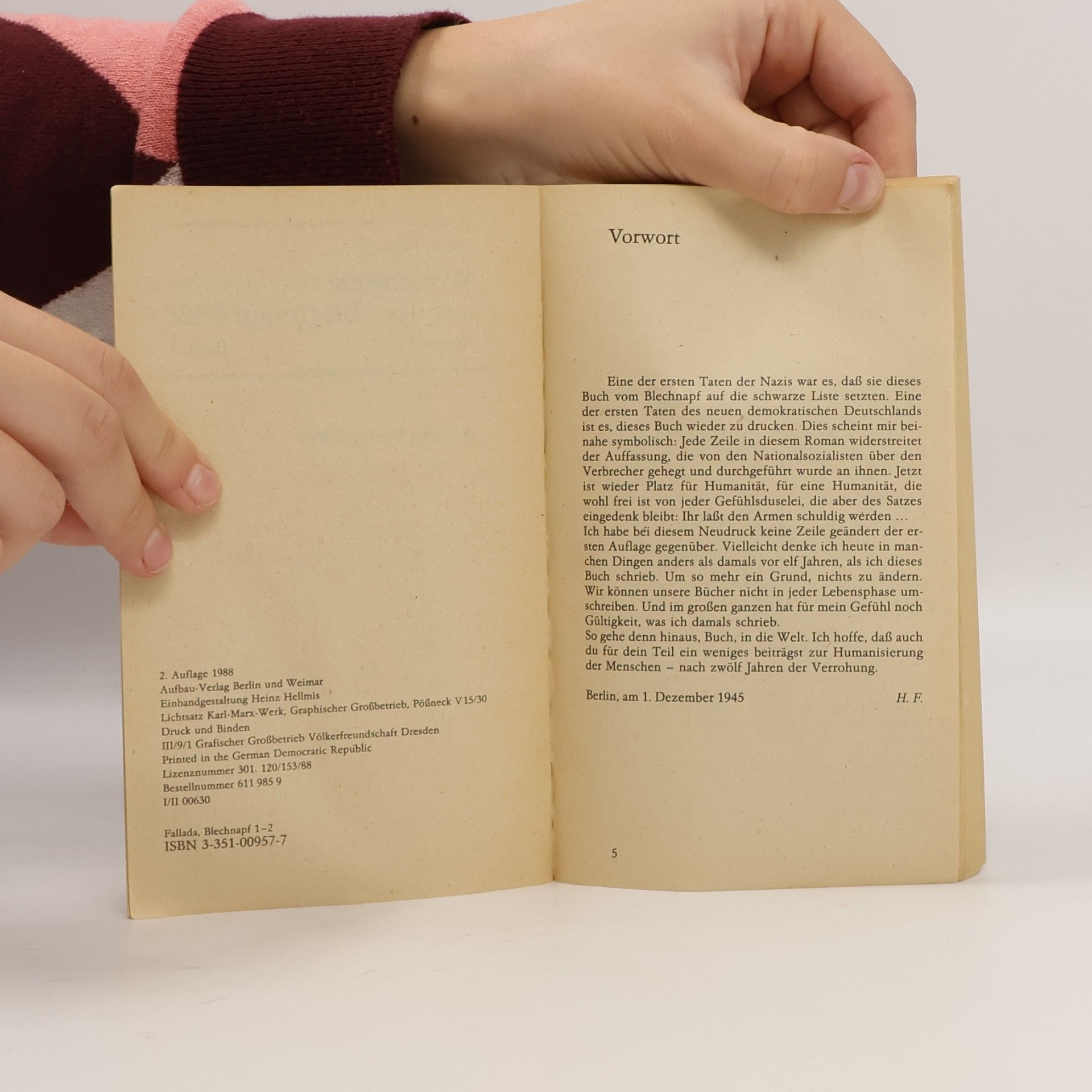Hans Fallada Wer einmal aus dem Blechnapf frißt 1