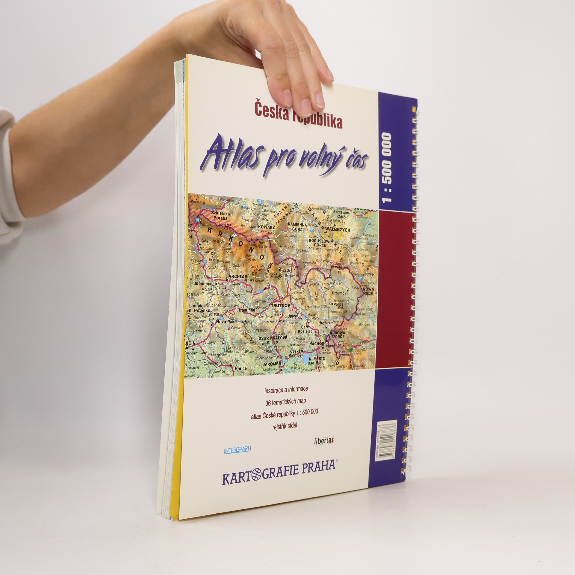 Miroslava Basařová Česká republika : atlas pro volný čas