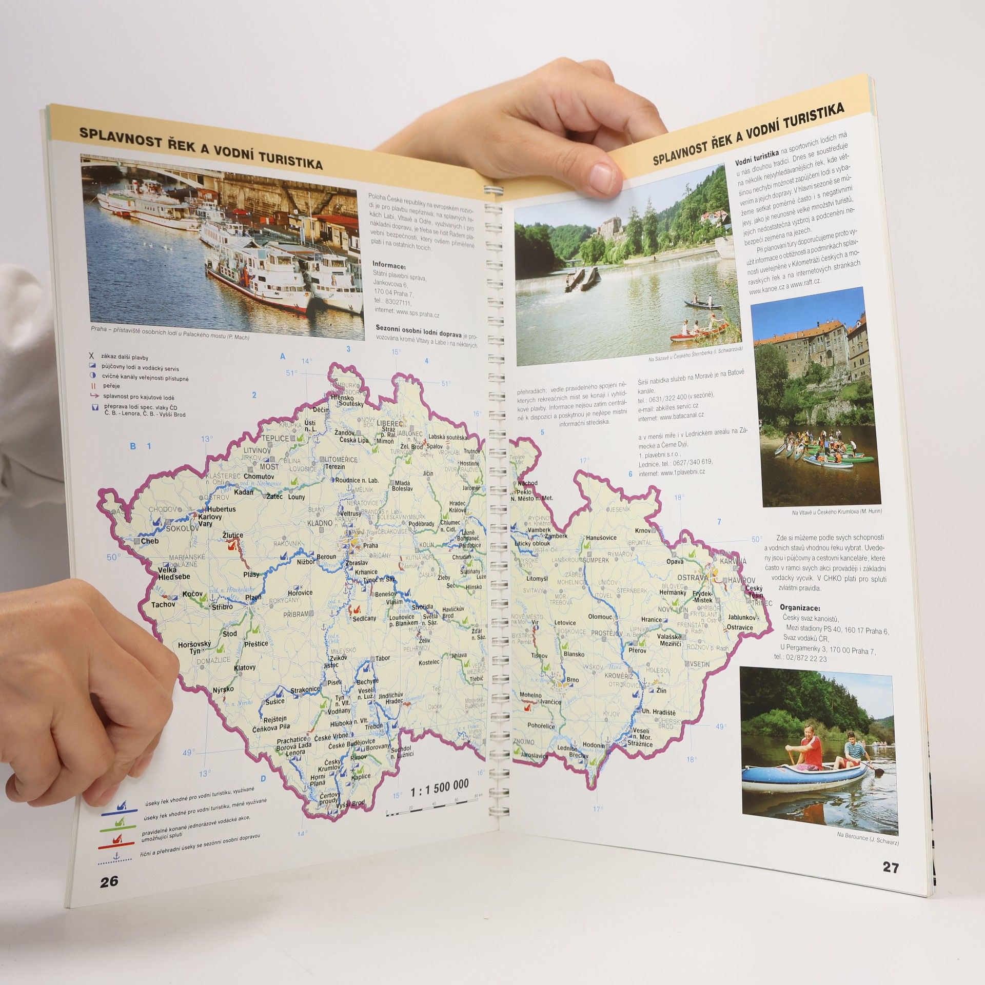 Miroslava Basařová Česká republika : atlas pro volný čas