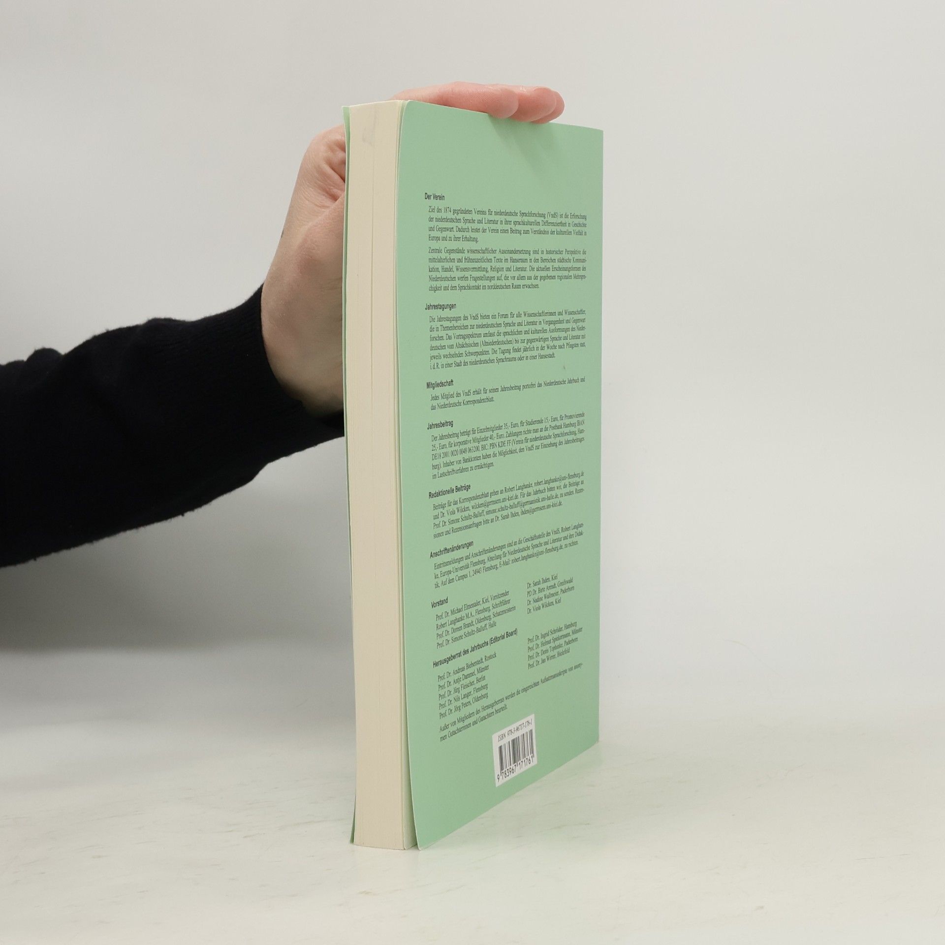 Verein für niederdeutsche Sprachforschung Niederdeutsches Jahrbuch