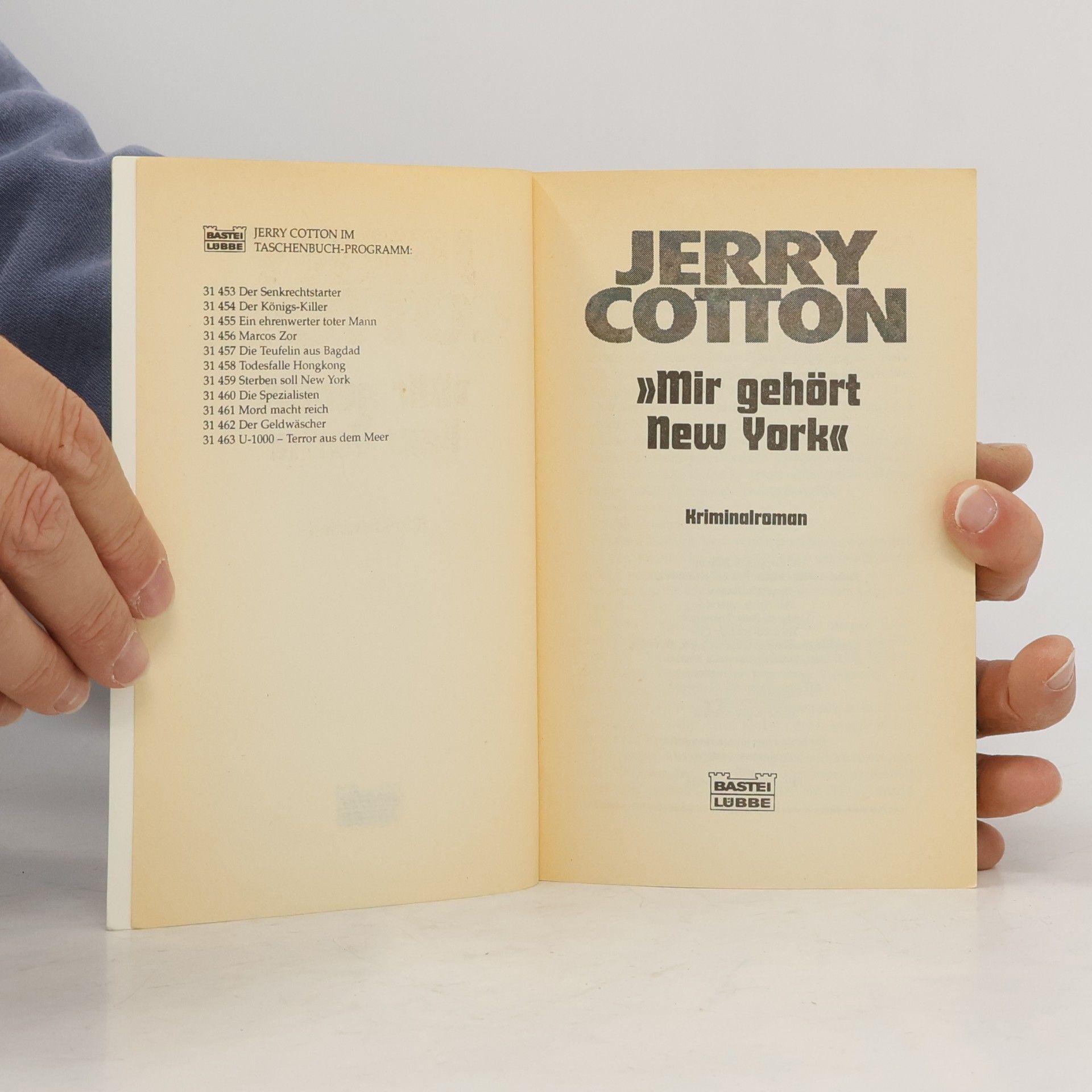 Jerry Cotton Jerry Cotton - 790: Mir gehört New York!