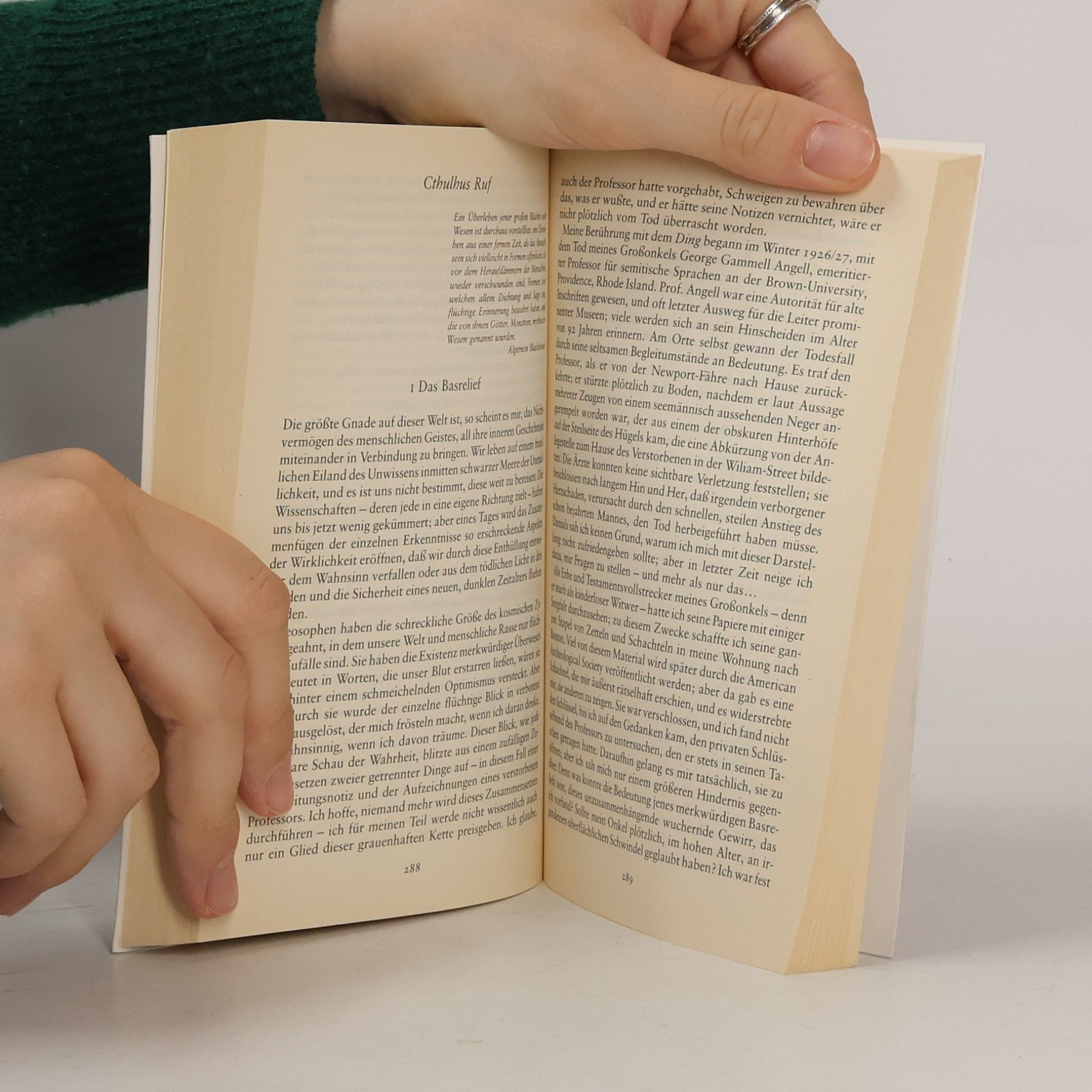 Howard Phillips Lovecraft Lovecraft-Lesebuch