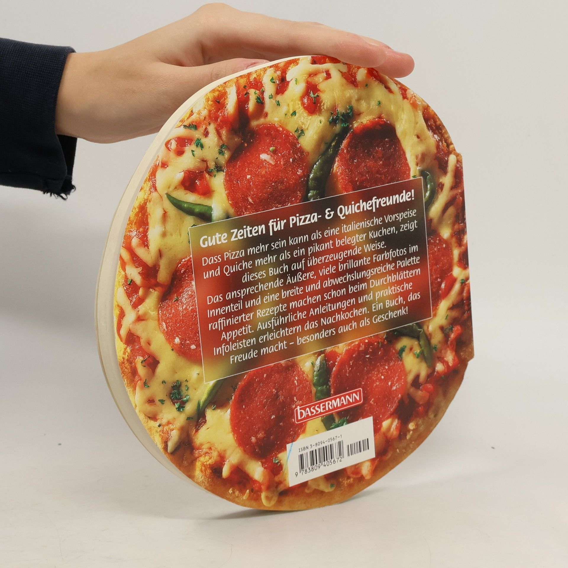 Anna Simon Pizza & Quiche toll in Form