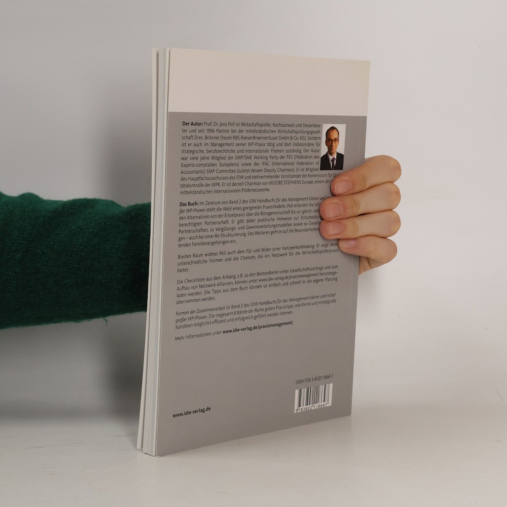 Jens Poll IDW Handbuch für das Management kleiner und mittelgroßer WP-Praxen - 2: Formen der Zusammenarbeit: Praxismodelle und Netzwerke