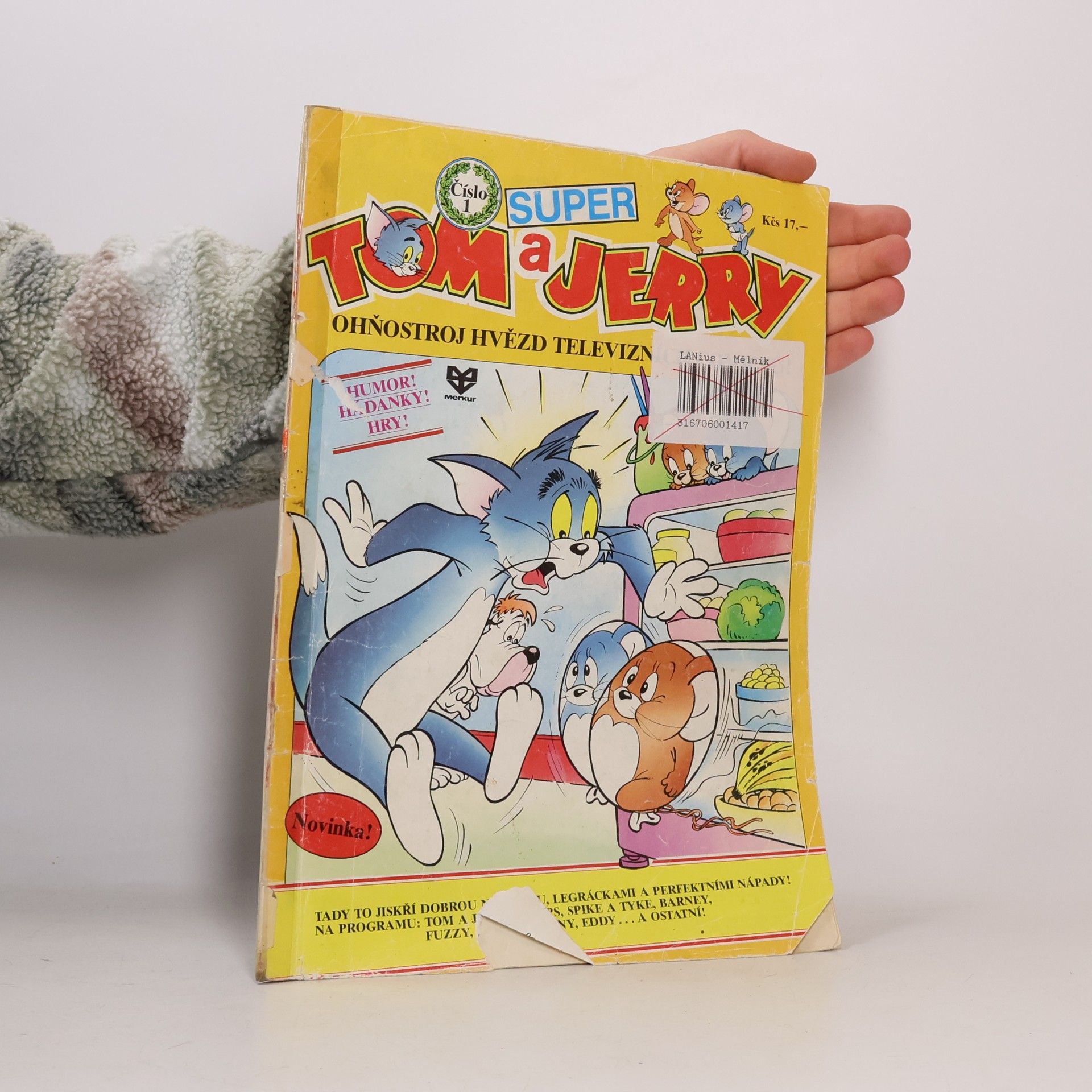 Various authors Tom a Jerry: super: ohňostroj hvězd televizních comicsů! Díl 1.