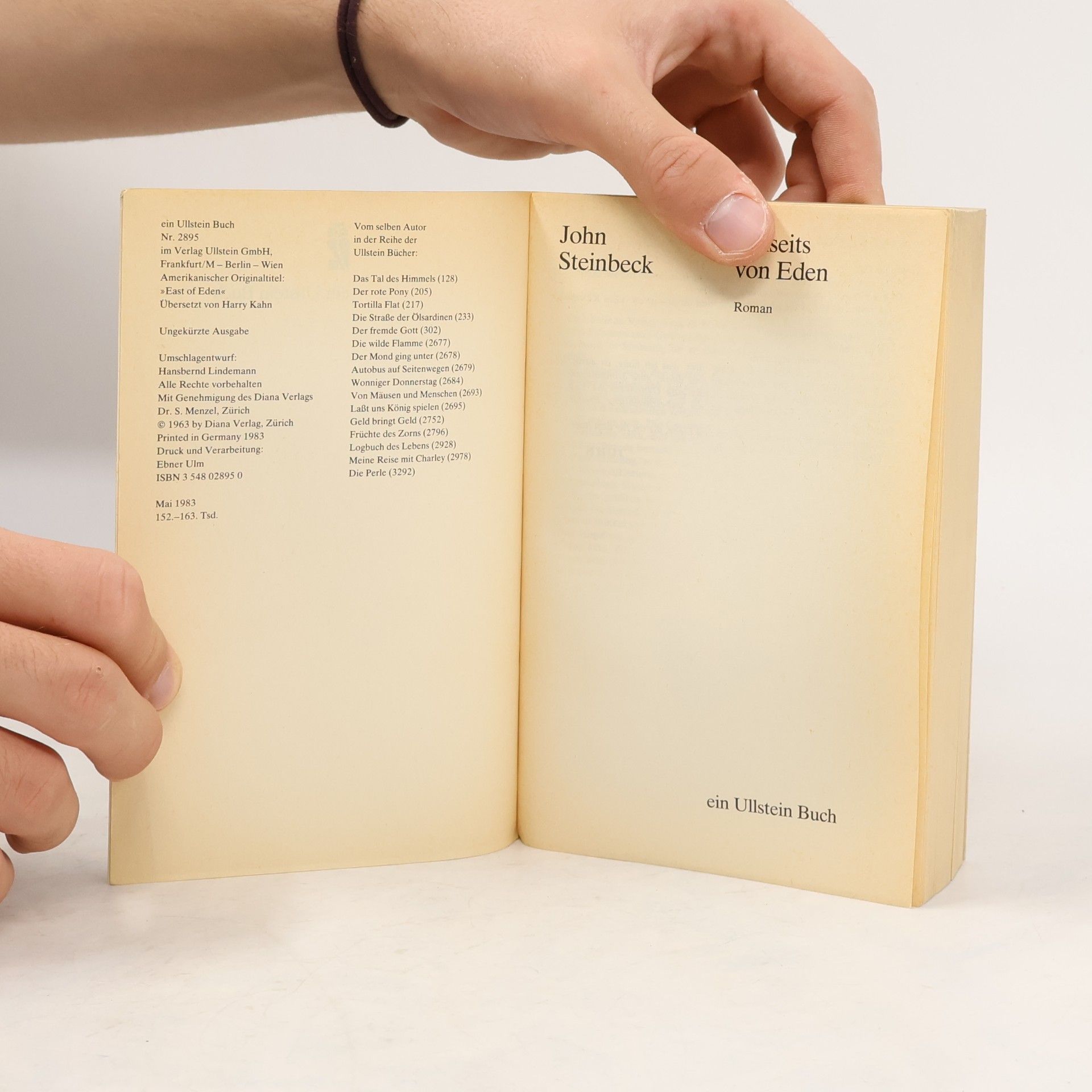 John Steinbeck Jenseits von Eden