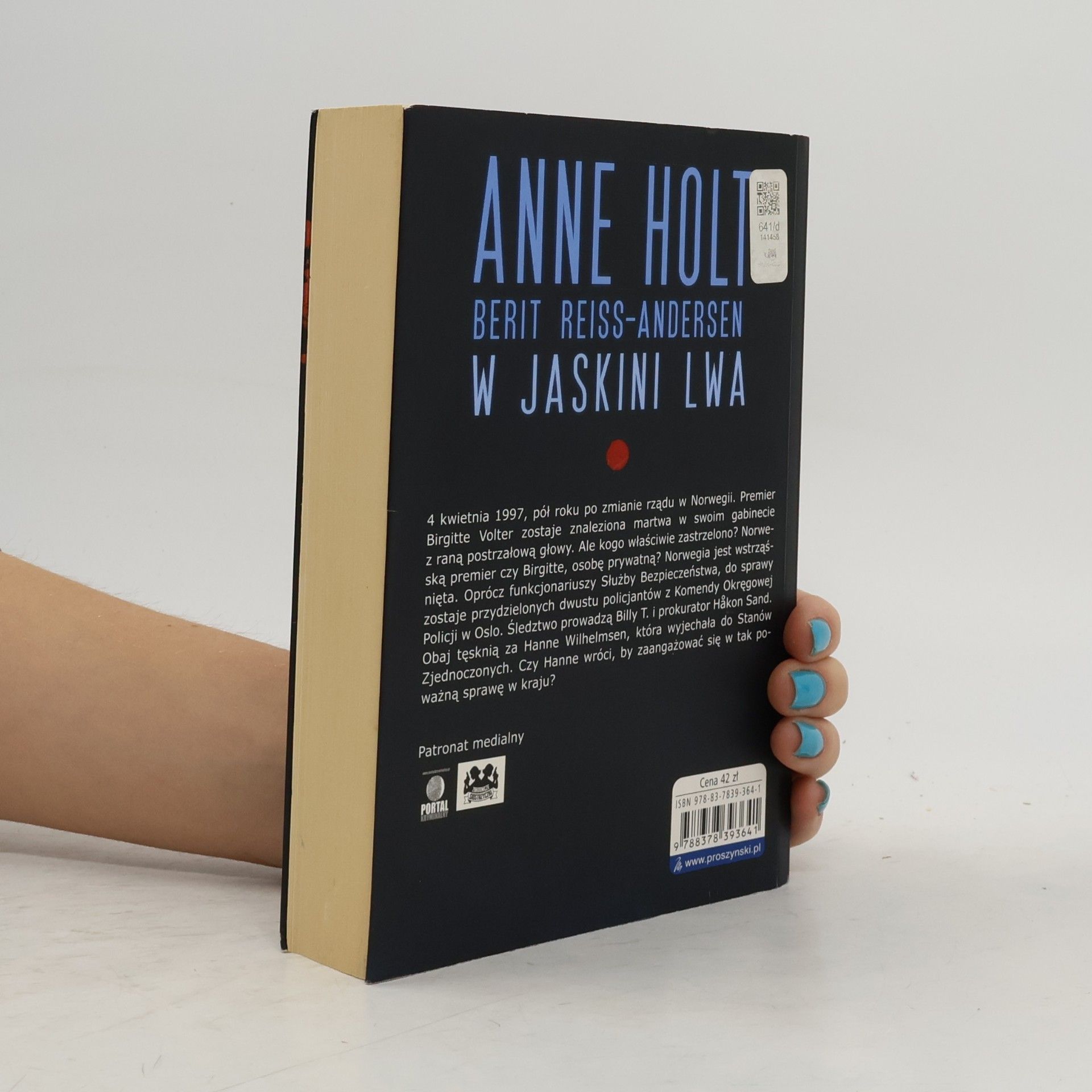 Anne Holt W jaskini lwa