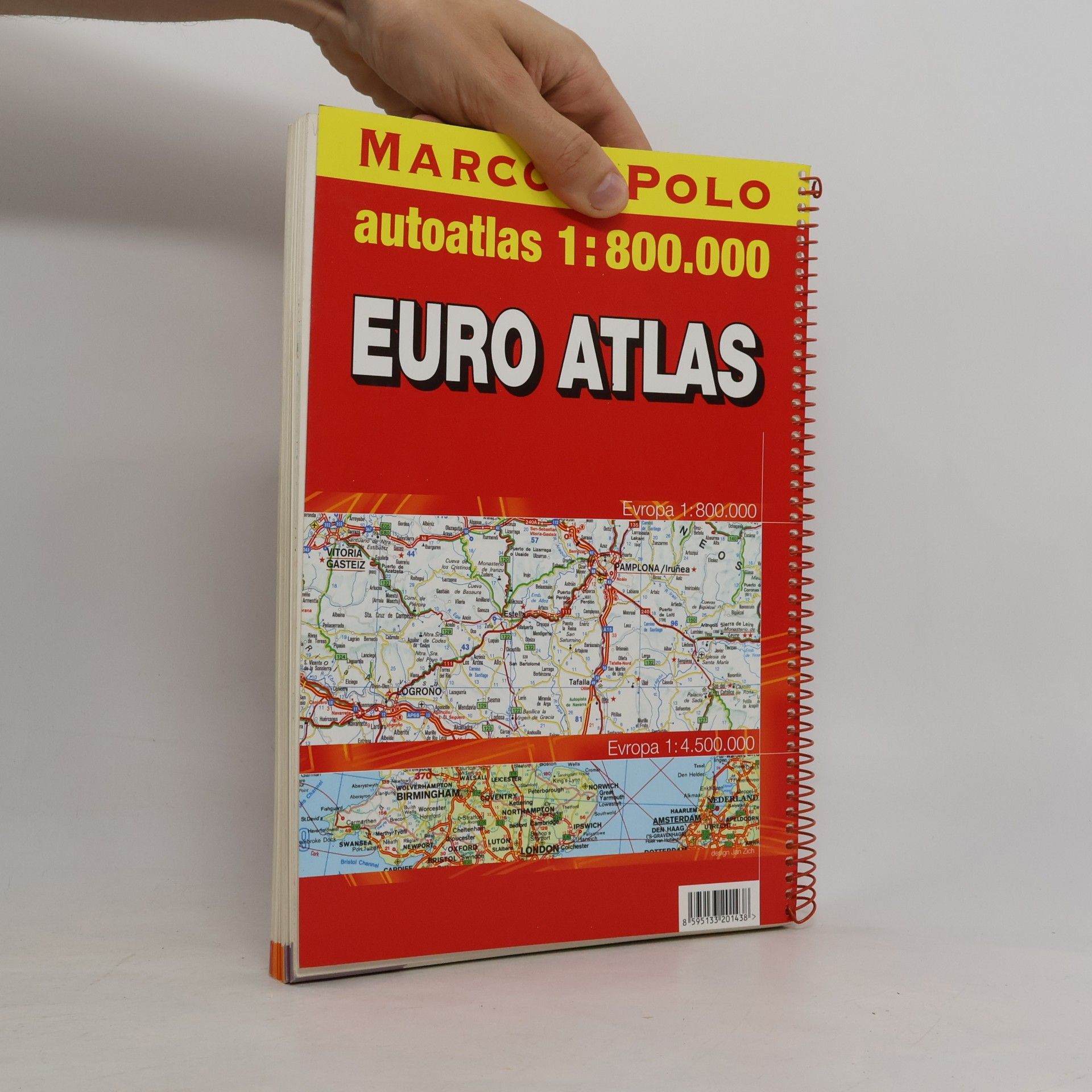 Raven Euro atlas. Autoatlas 1:4.500.000