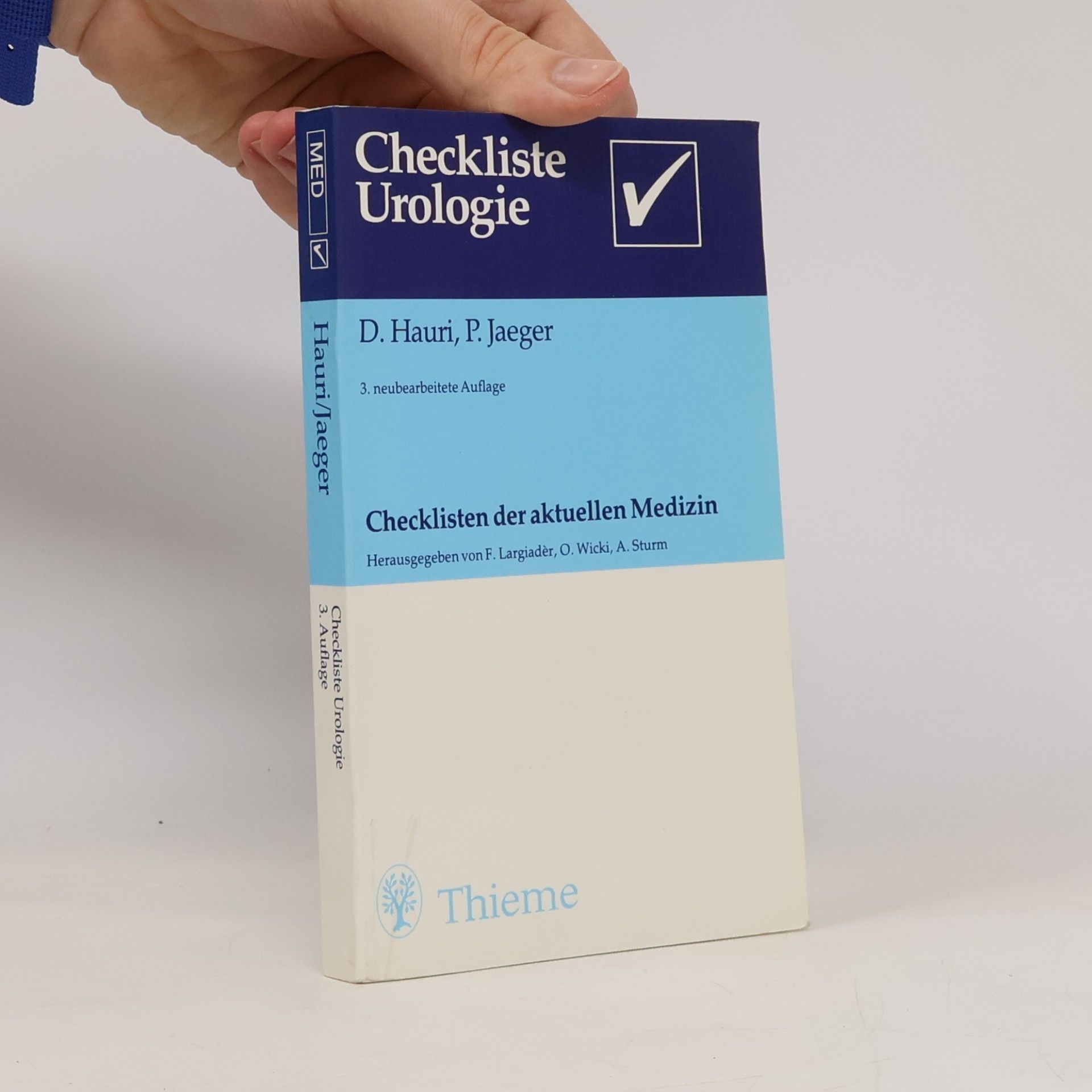 Dieter Hauri Checkliste Urologie