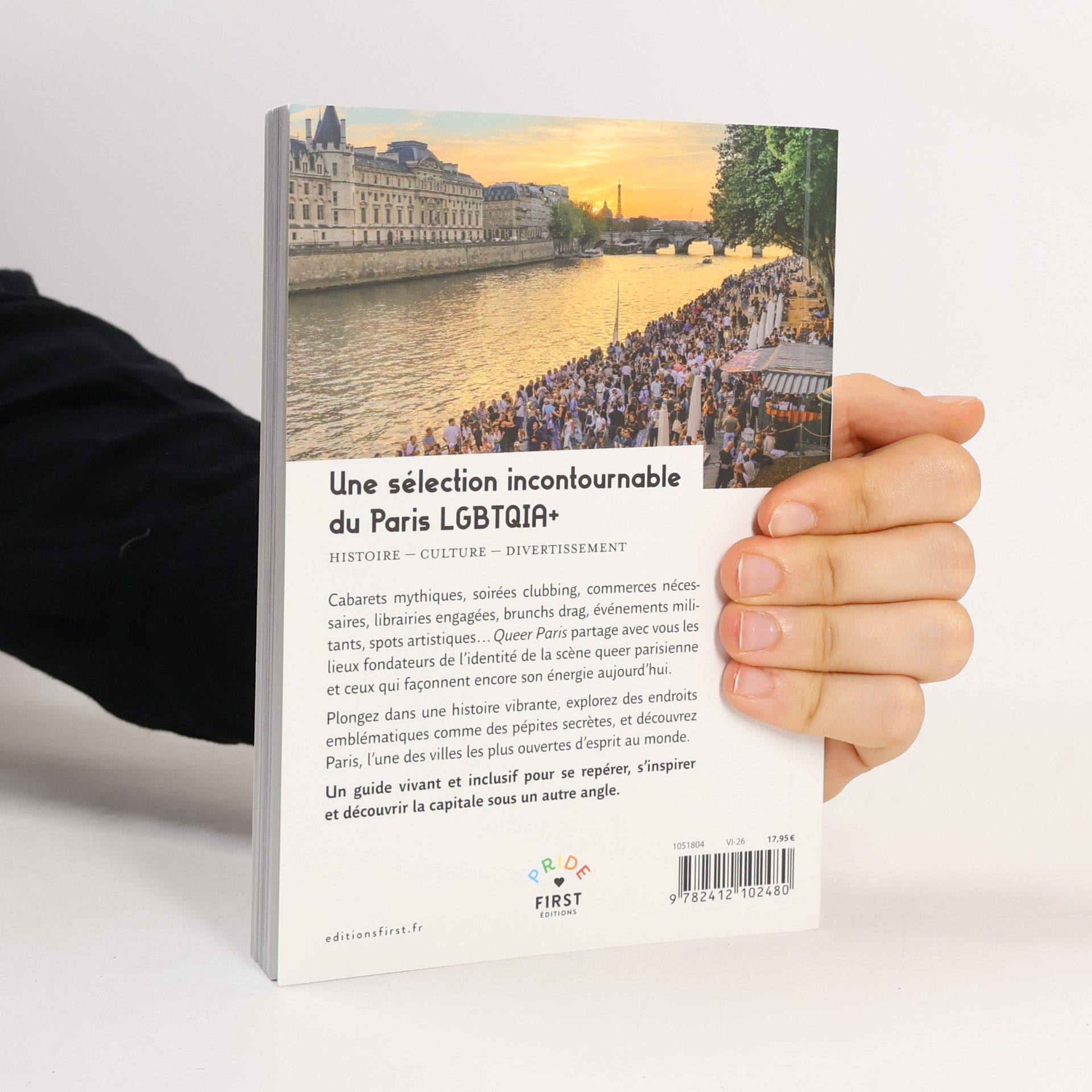 Christopher Davin Queer Paris - Guide de poche du Paris LGBTQIA+