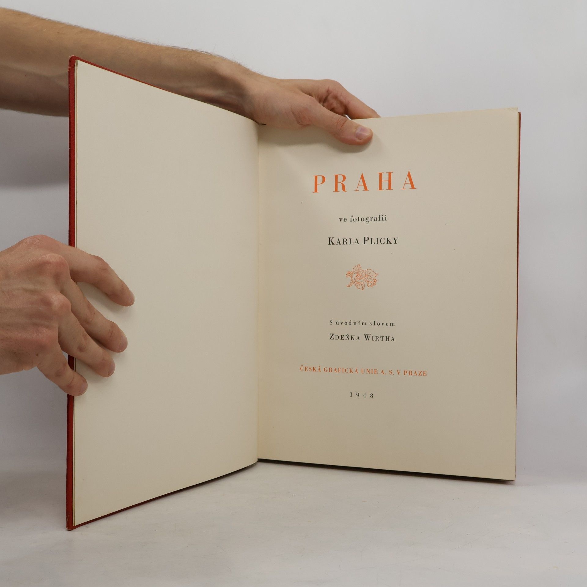 Karel Plicka Praha ve fotografii Karla Plicky