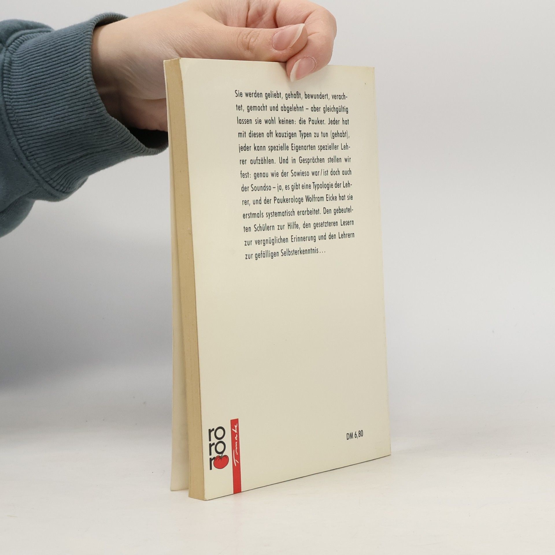 Wolfram Eicke Das Pauker-Buch