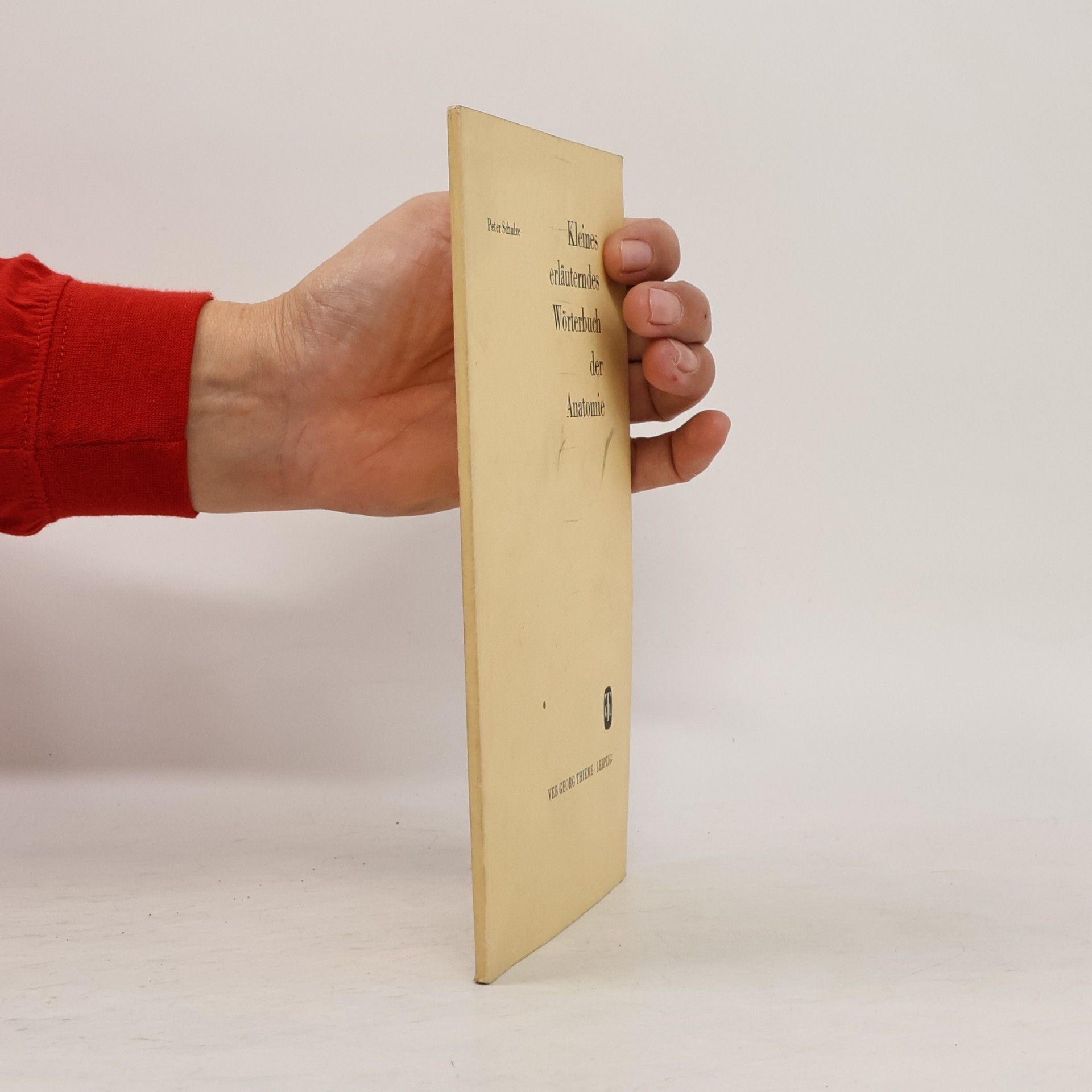 Kleines erläuterndes Wörterbuch der Anatomie