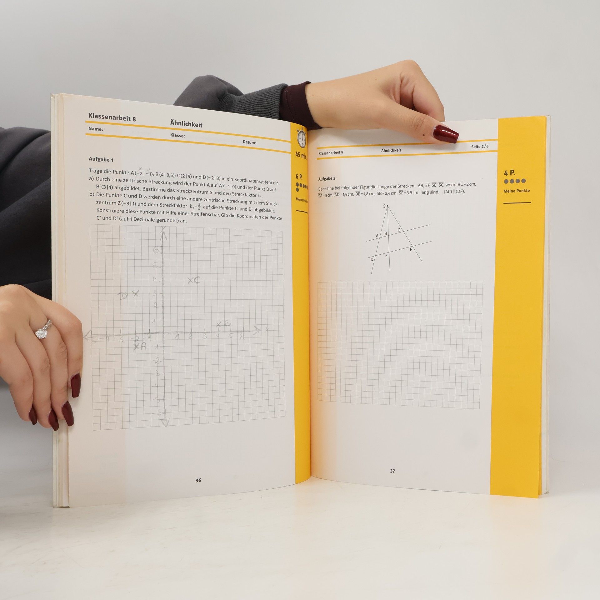 Rebea Keller Gymnasium - 8: Bessere Noten in Klassenarbeiten Mathematik