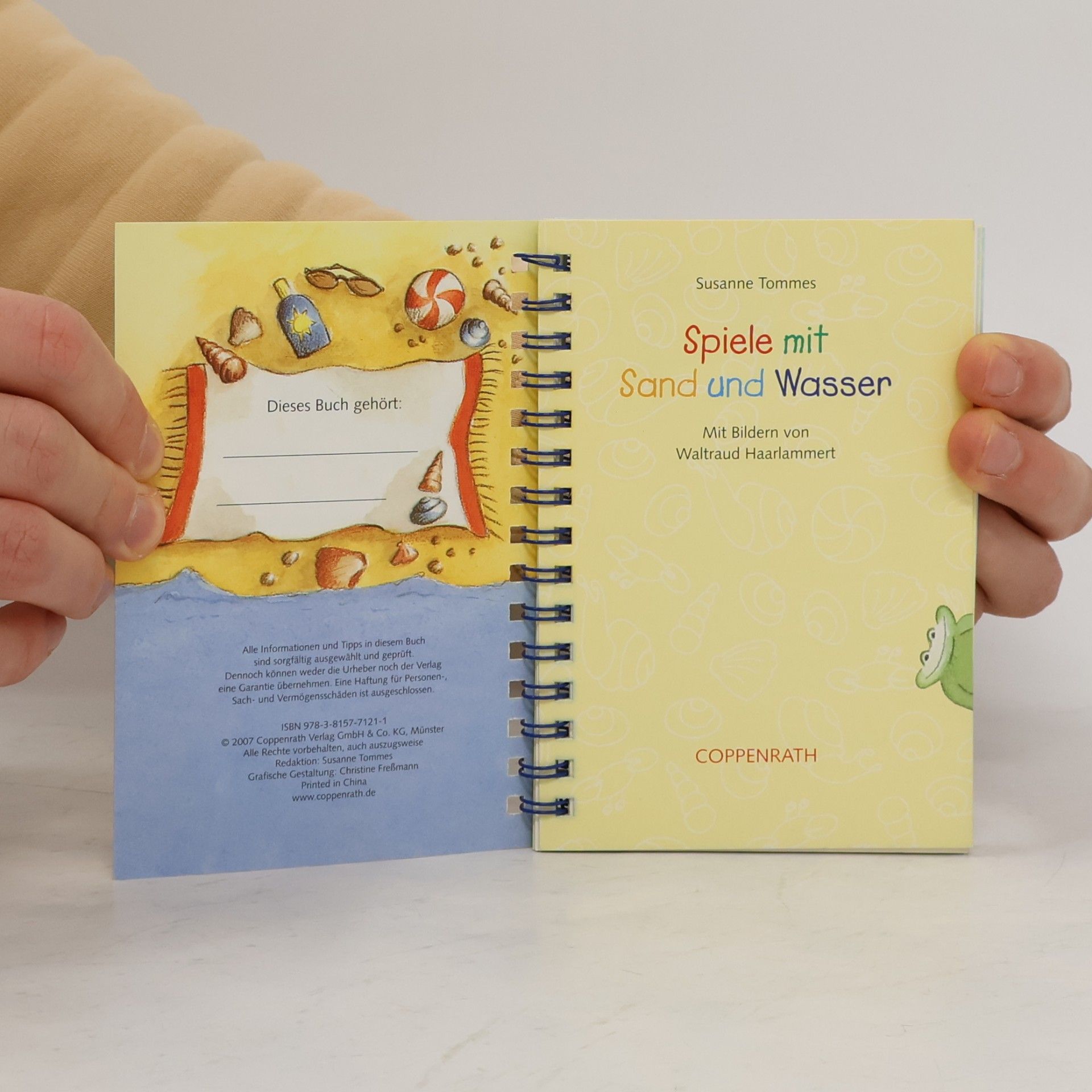 Susanne Tommes Kleine BuchPlusReihe: Spiele mit Sand und Wasser