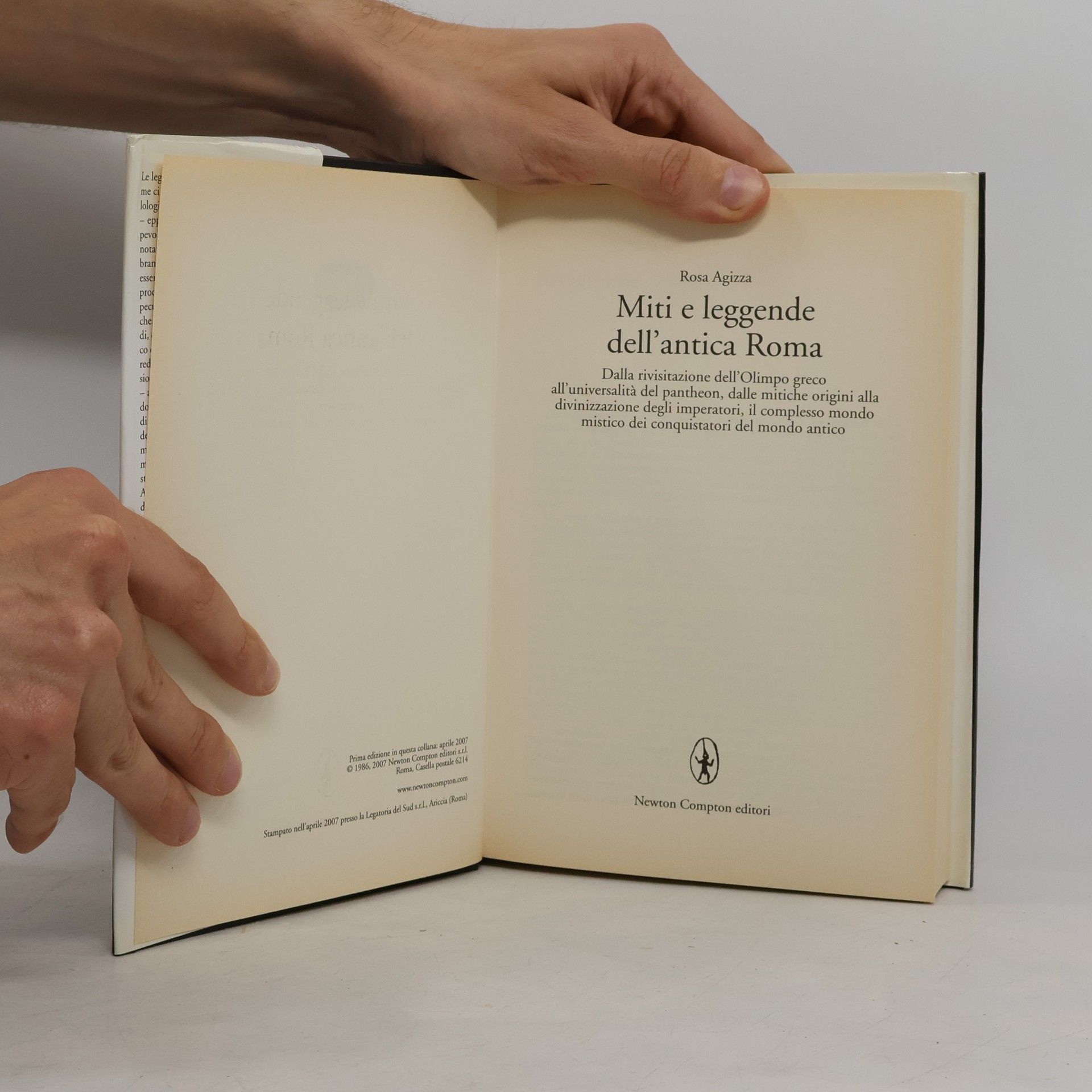 Agizza Biblioteca de Il Messaggero - 7: Miti e leggende dell'Antica Roma