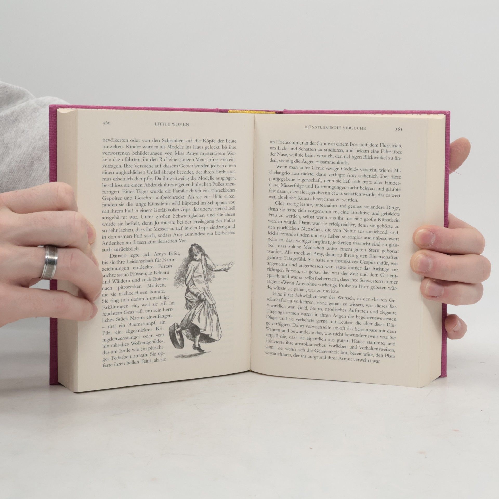 Frank T. Merrill Little Women. Vier Schwestern. Leinen mit Goldprägung: Neuübersetzung mit Illustrationen