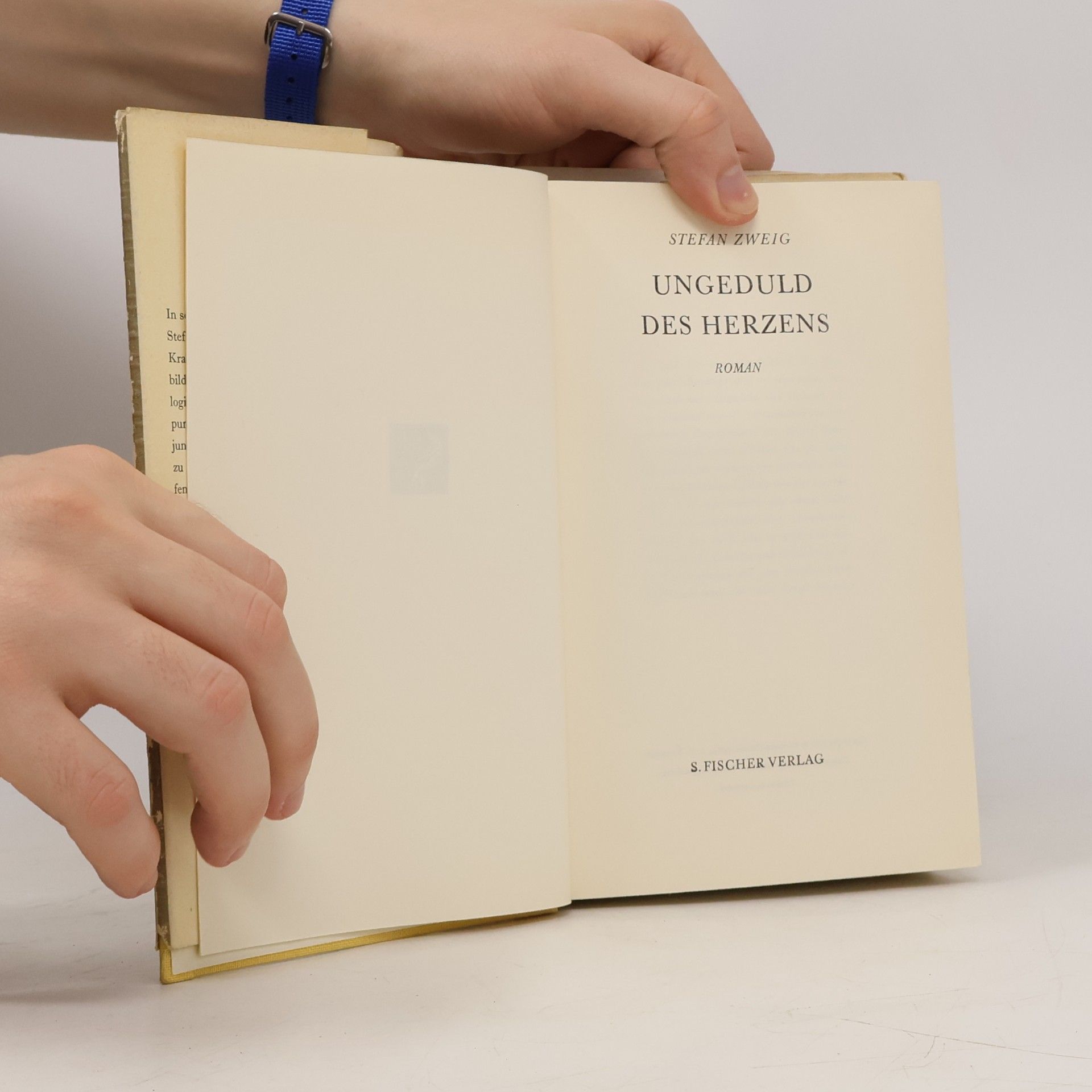 Stefan Zweig Ungeduld des Herzens