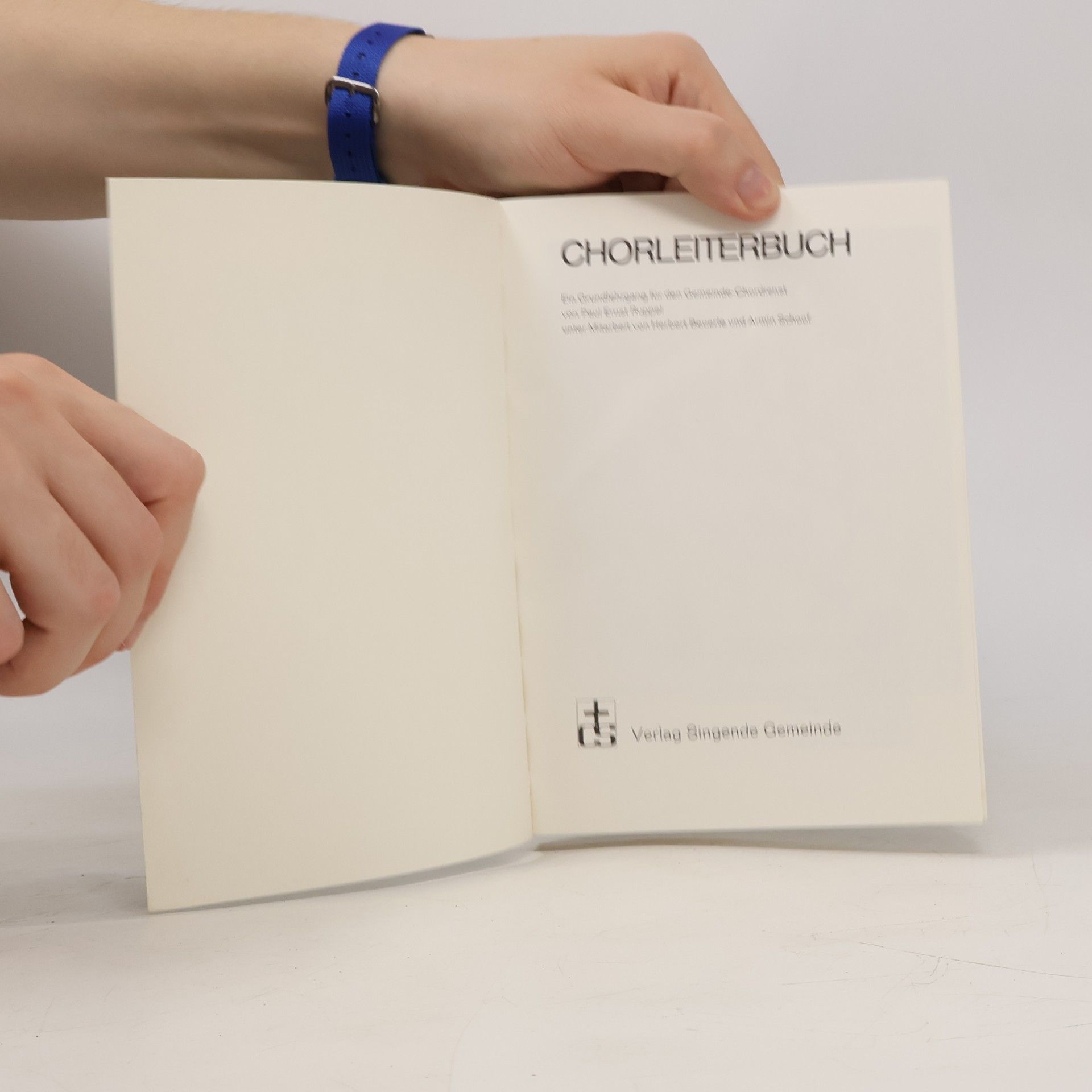 Paul E Ruppel Chorleiterbuch