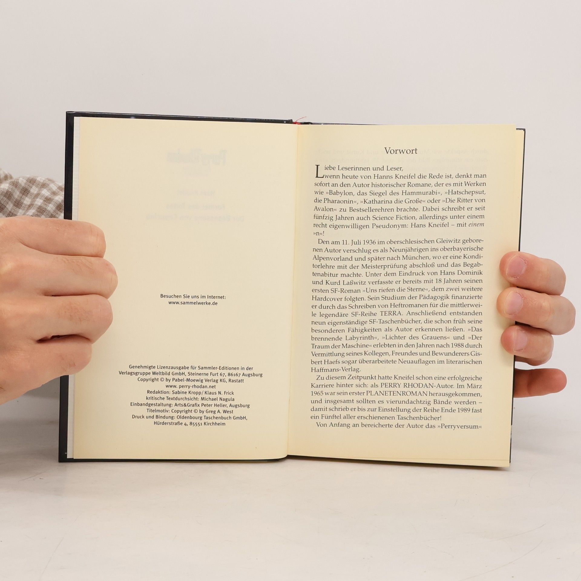 Hanns Kneifel Perry Rhodan Formel des Todes. Der Besessene von Capucinu