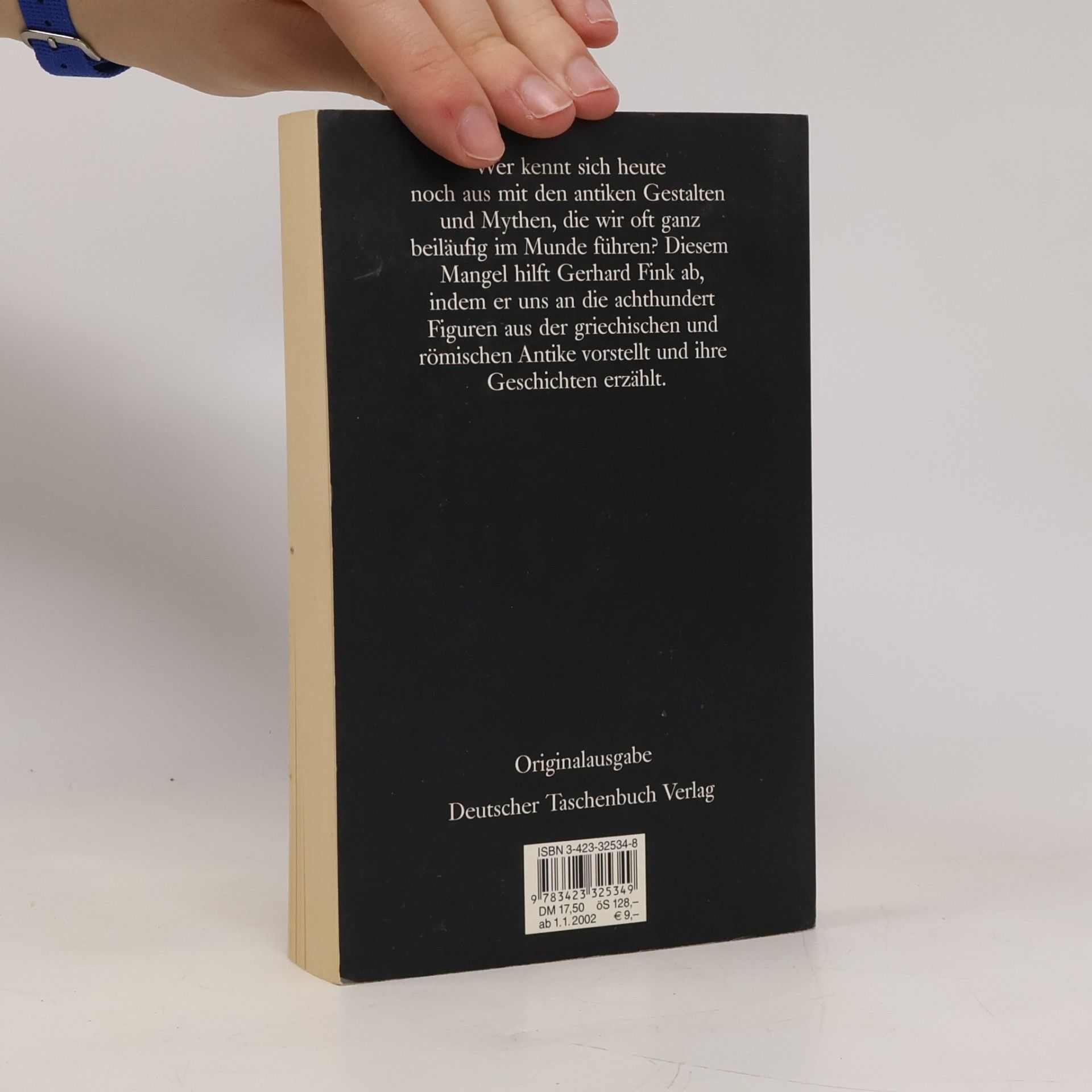 Fink Gerhard Who's who in der antiken Mythologie