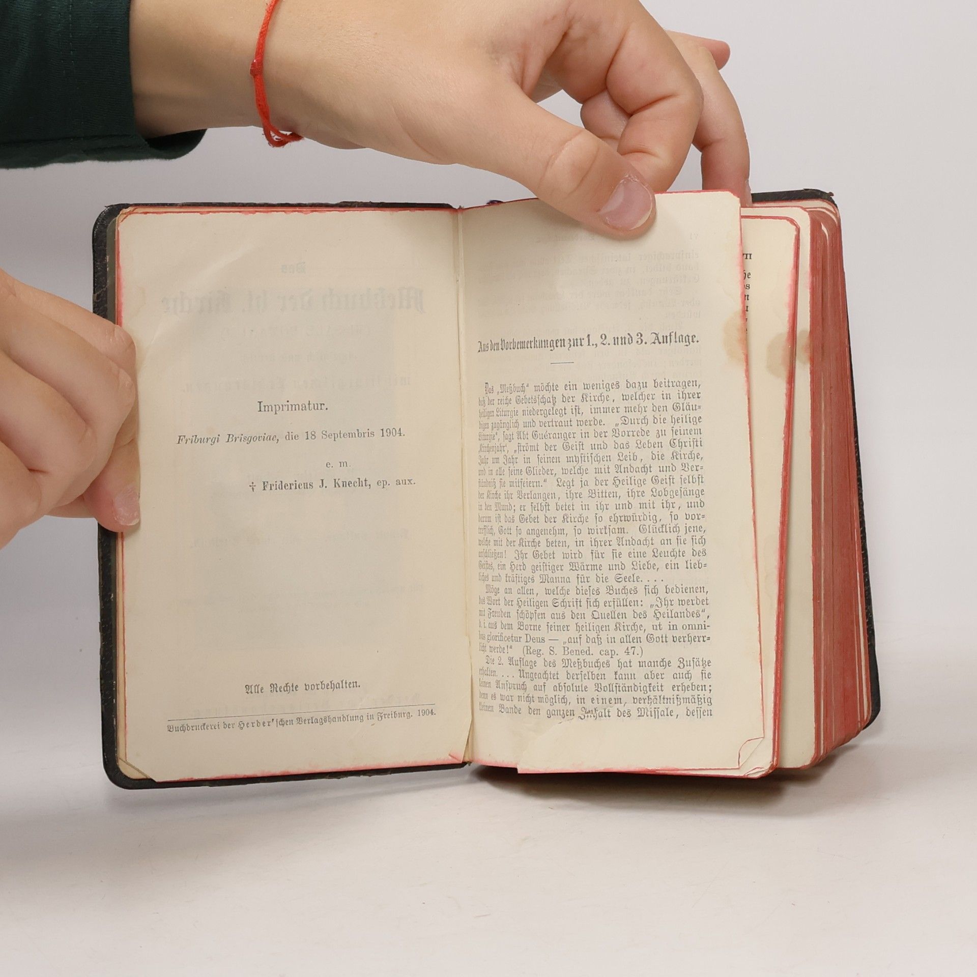 Anselm Schott Das Meßbuch der hl. Kirche