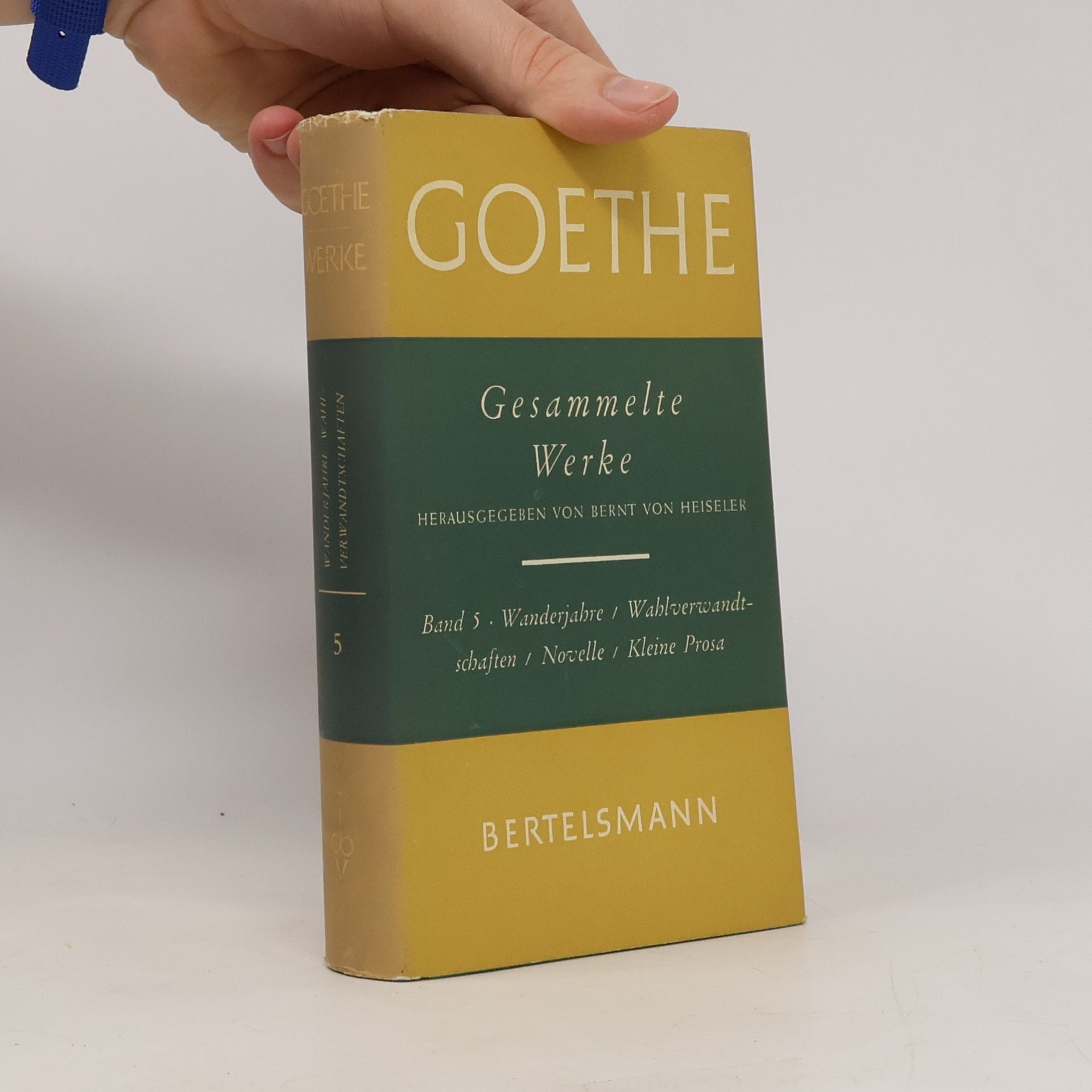 Johann Wolfgang Goethe Gesammelte Werke 5