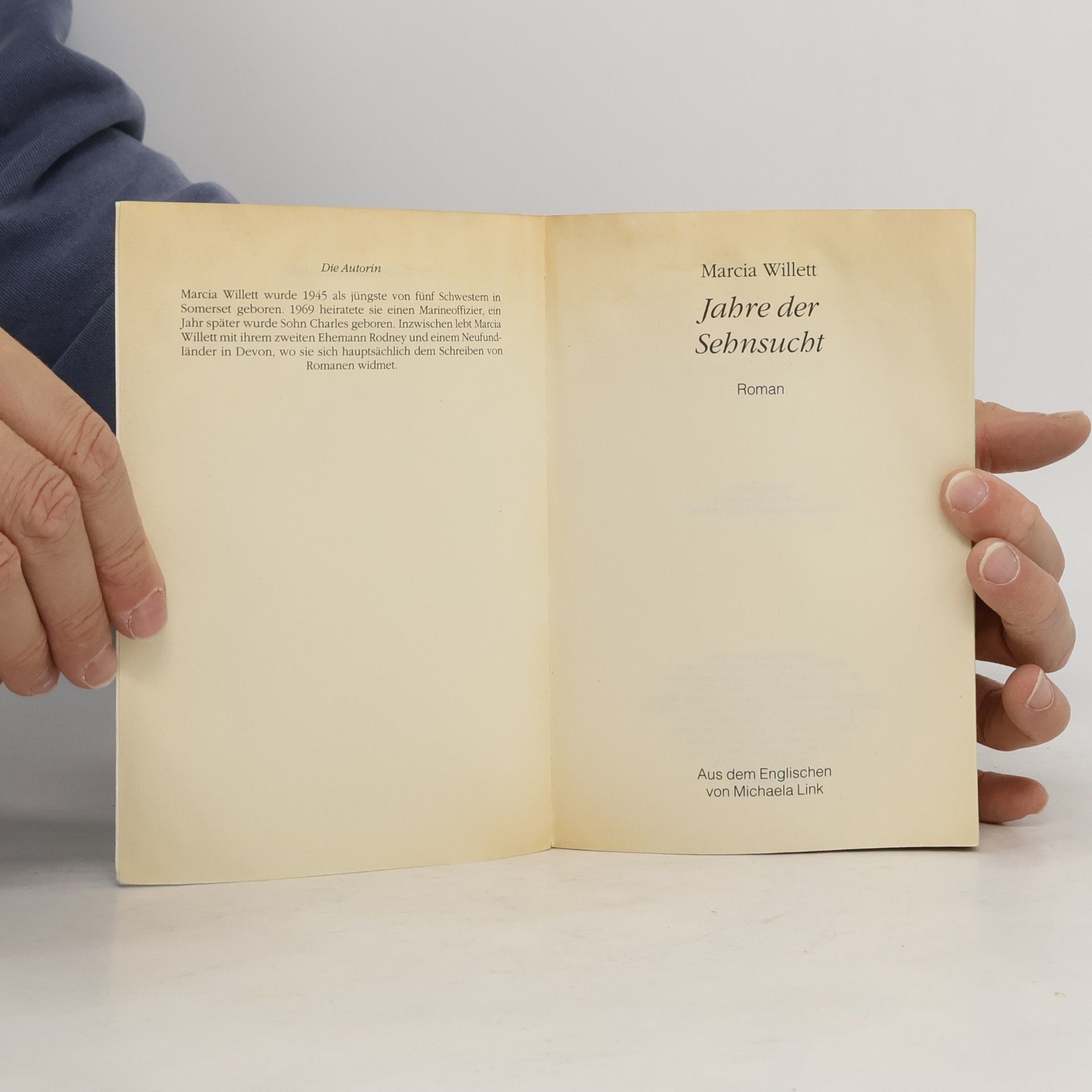 Marcia Willett Jahre der Sehnsucht