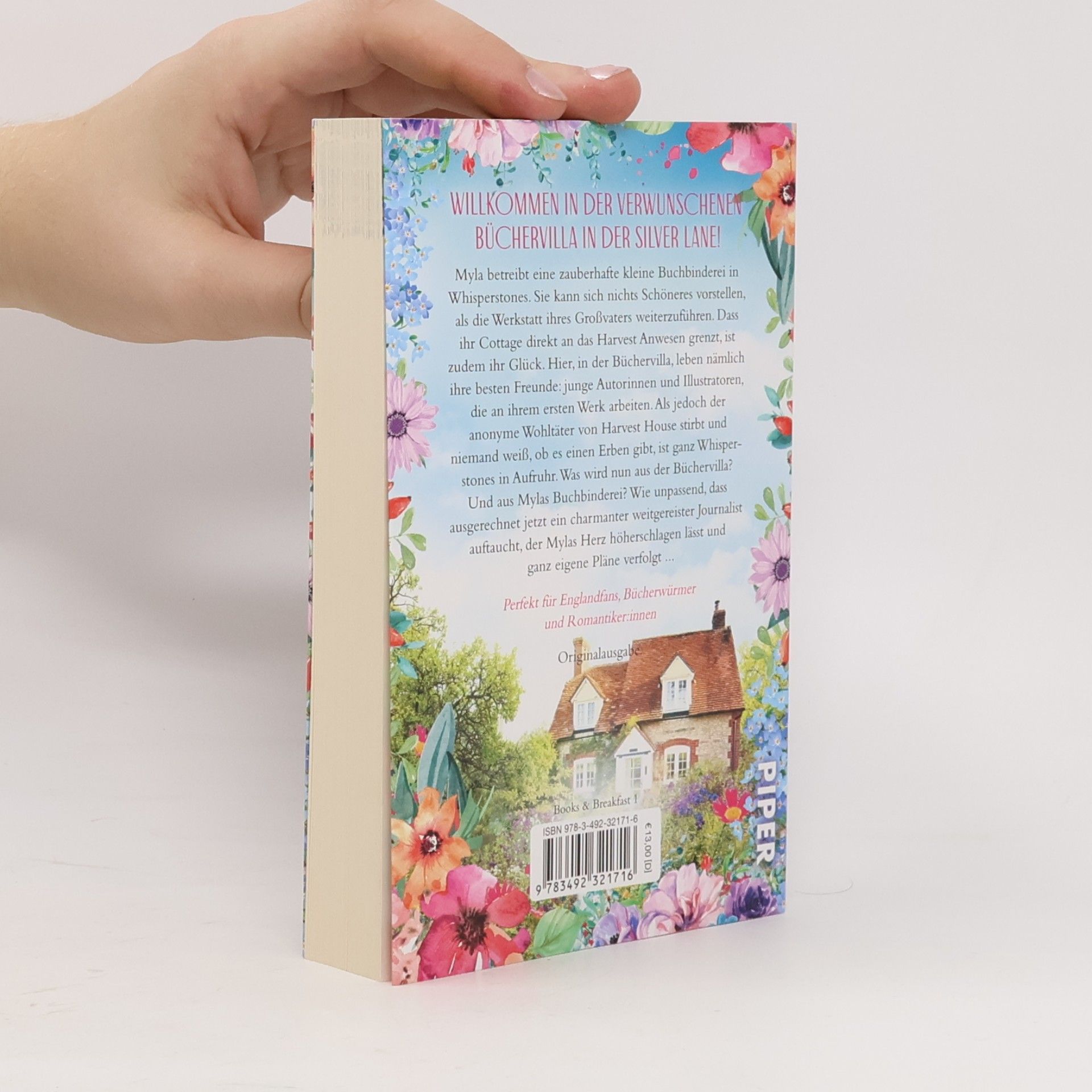 Annette Keller Books & Breakfast - 1: Die verwunschene Büchervilla in der Silver Lane