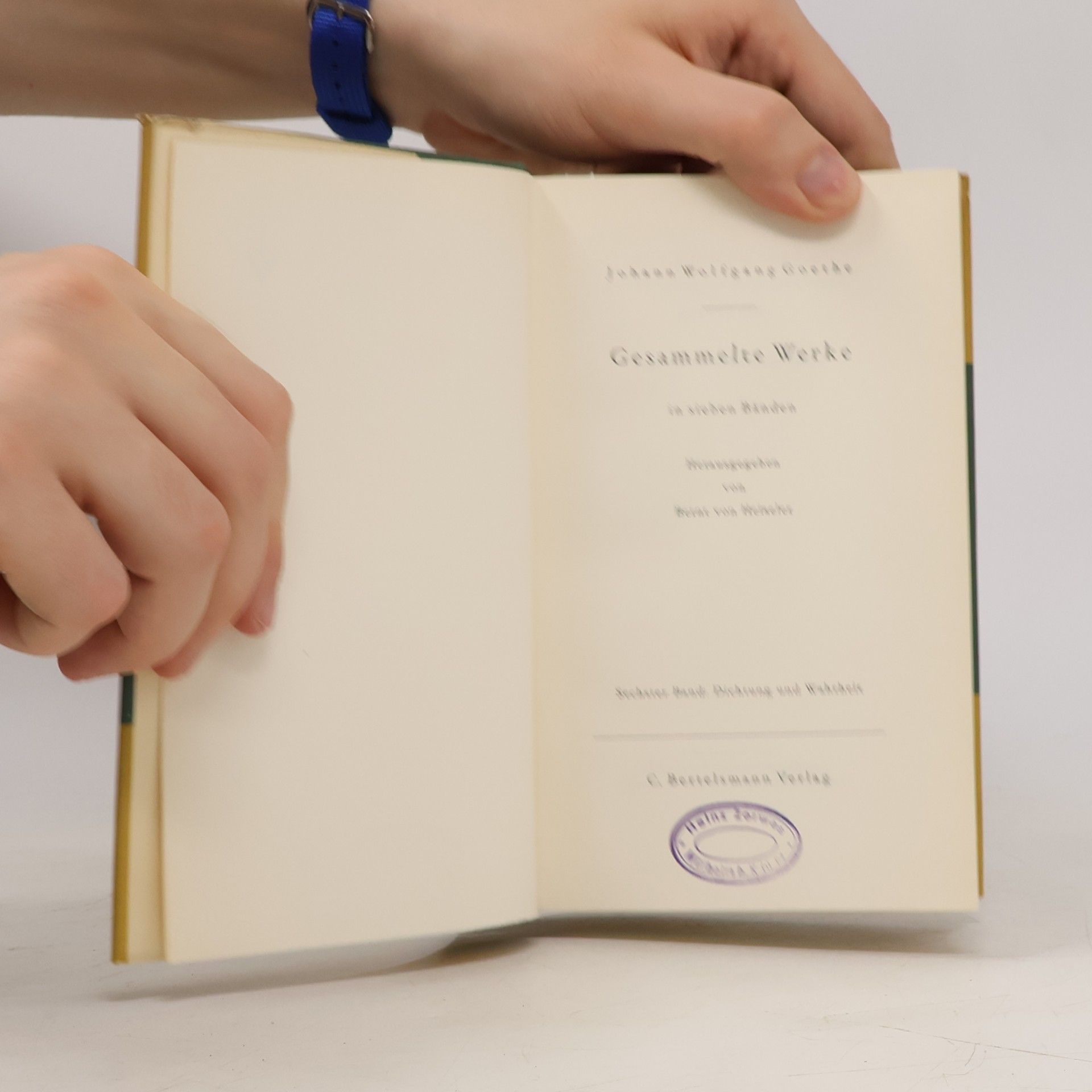 Goethe Gesammelte Werke