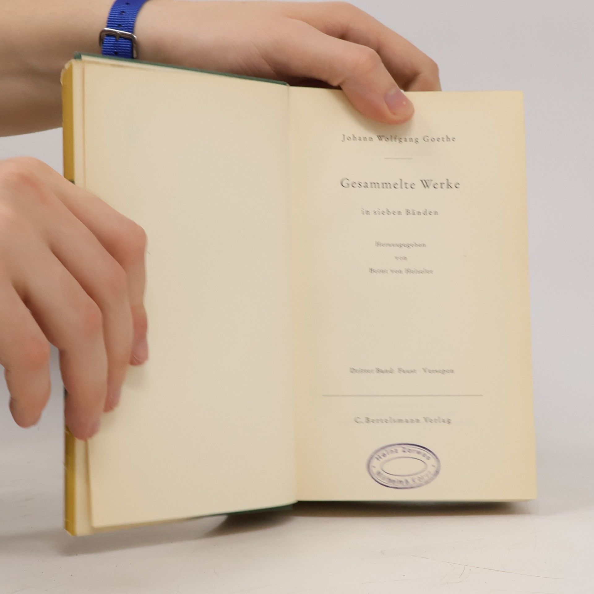 Johann Wolfgang Goethe Gesammelte Werke