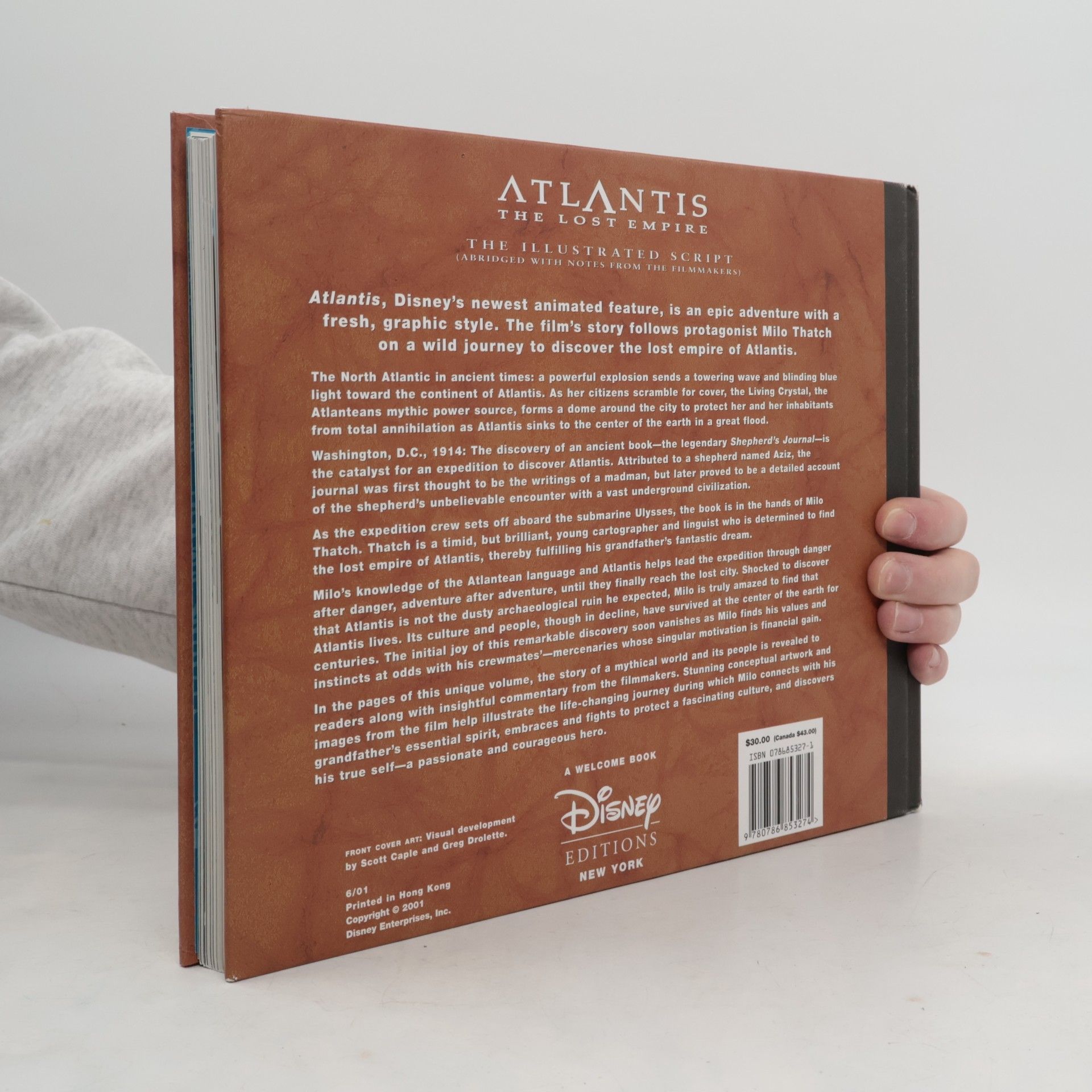 Walt Disney Atlantis The Lost Empire