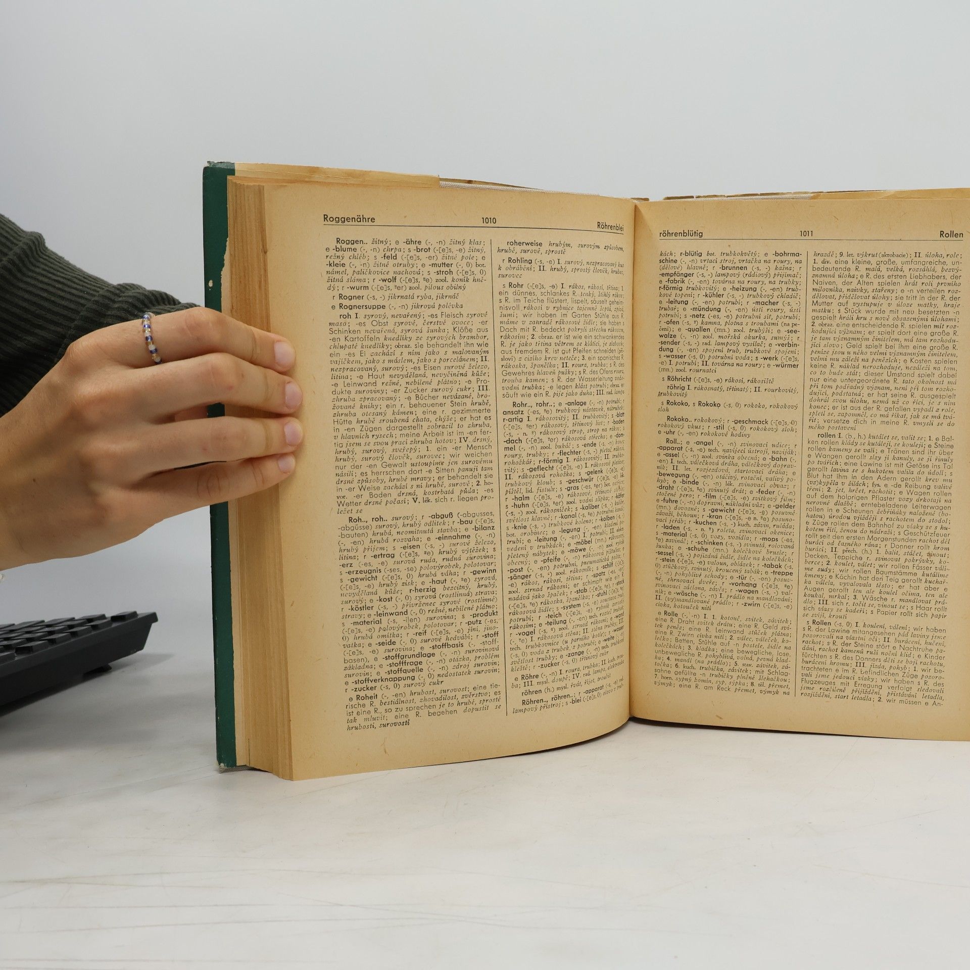 Various authors Německo český slovník (1. a 2. díl)