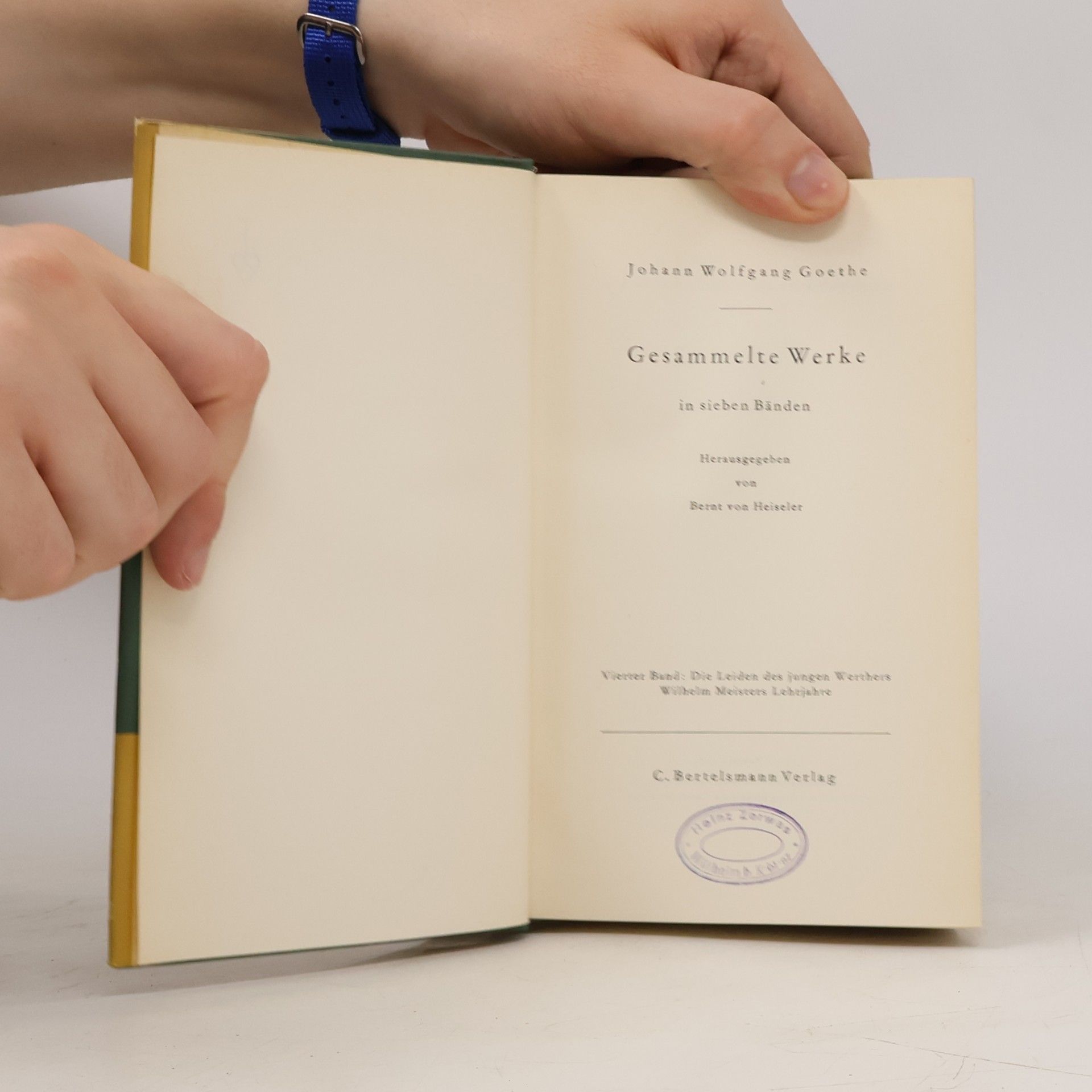 Johann Wolfgang von Goethe Gesammelte Werke