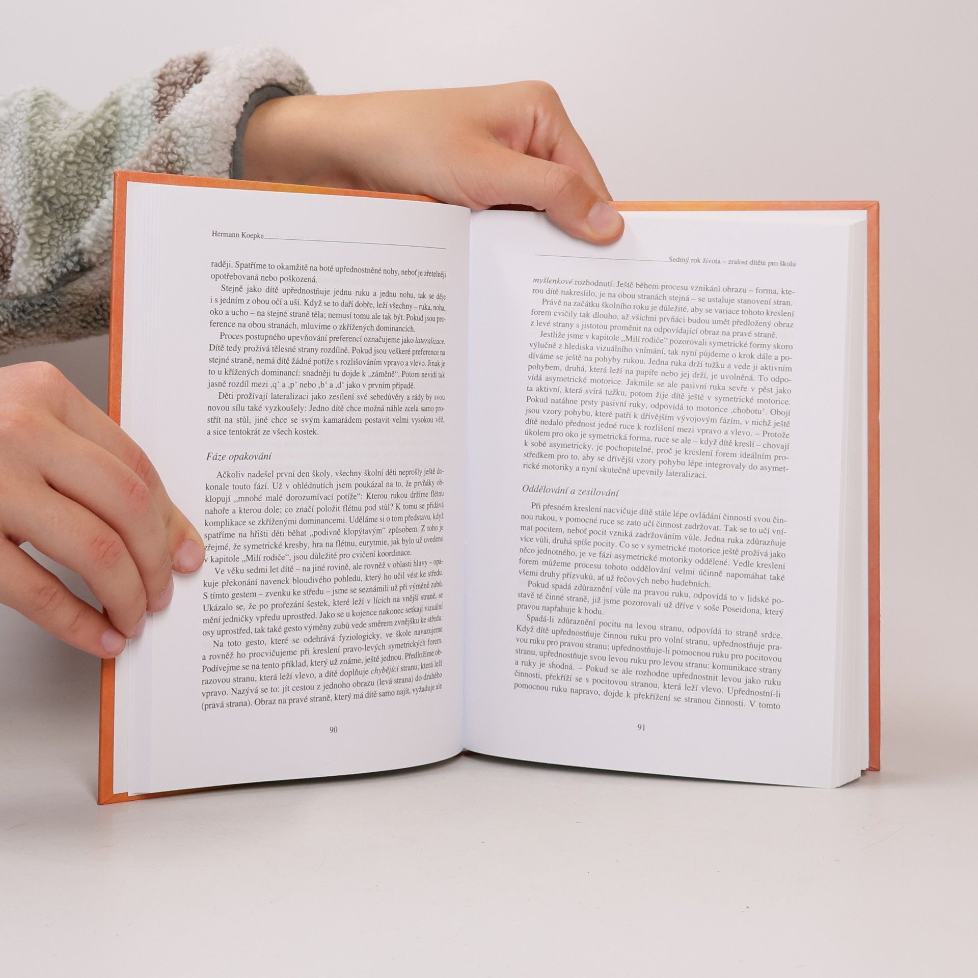 Hermann Koepke Tři stupně ve vývoji školního dítěte – Sedmý, devátý a dvanáctý rok života z hlediska waldorfské pedagogiky