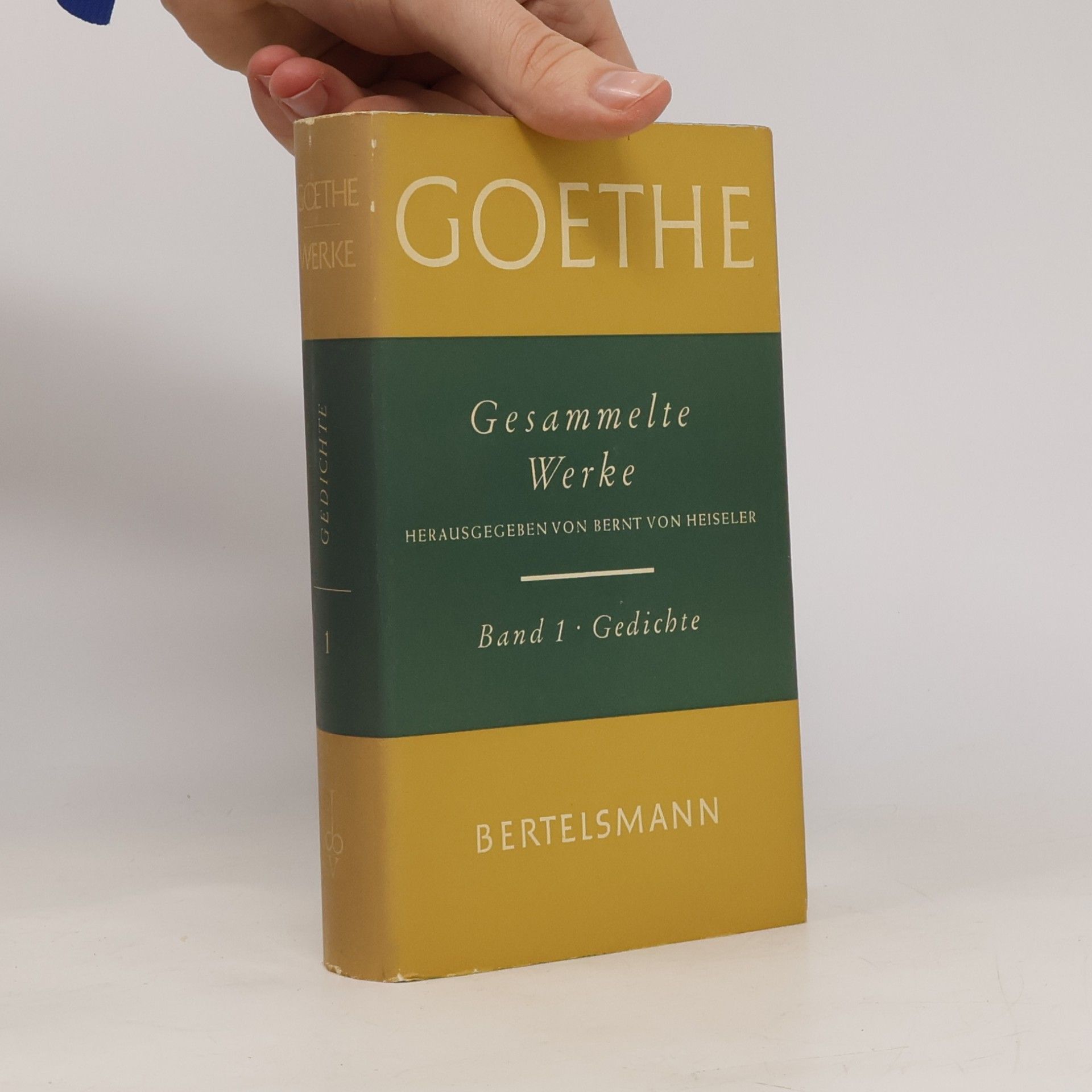 Johann Wolfgang Goethe Gesammelte Werke 1