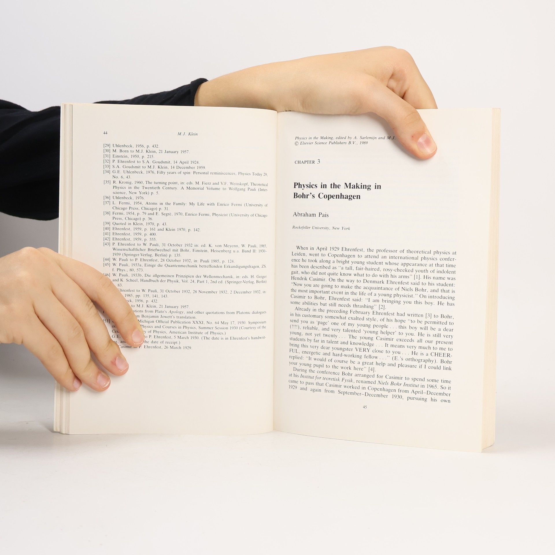 H.B.G. Casimir North-Holland Personal Library: Physics in the Making