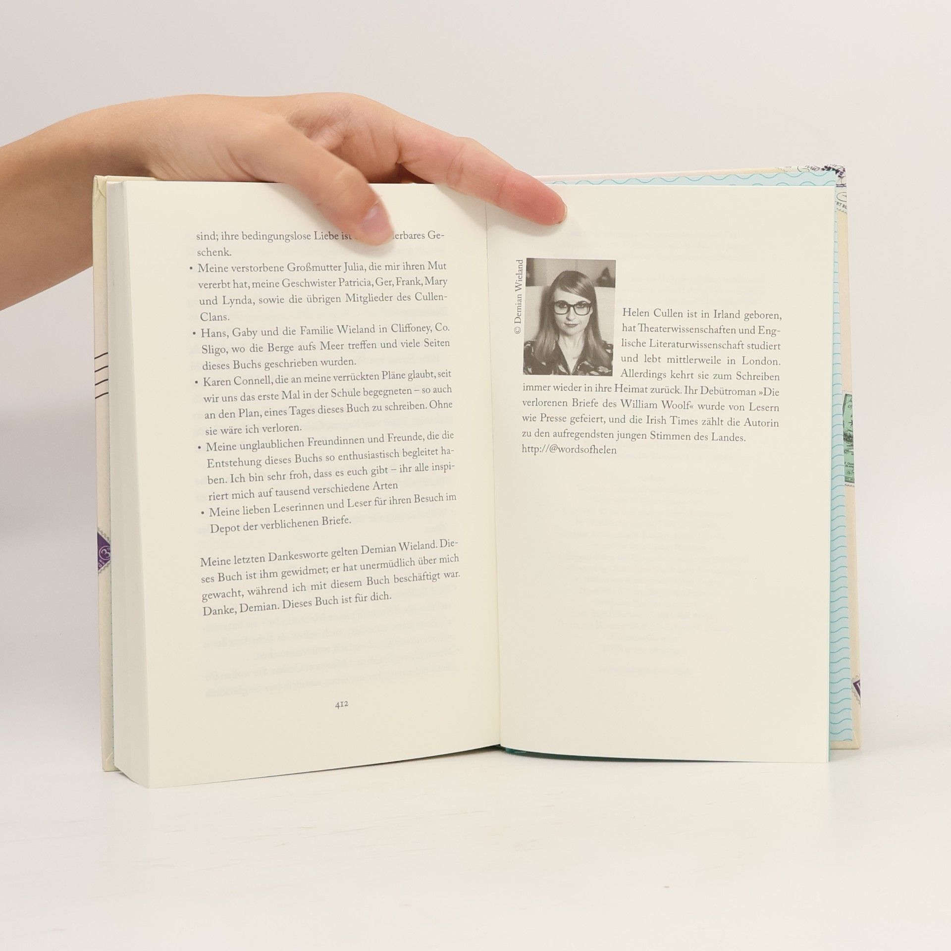 Helen Cullen Die verlorenen Briefe des William Woolf