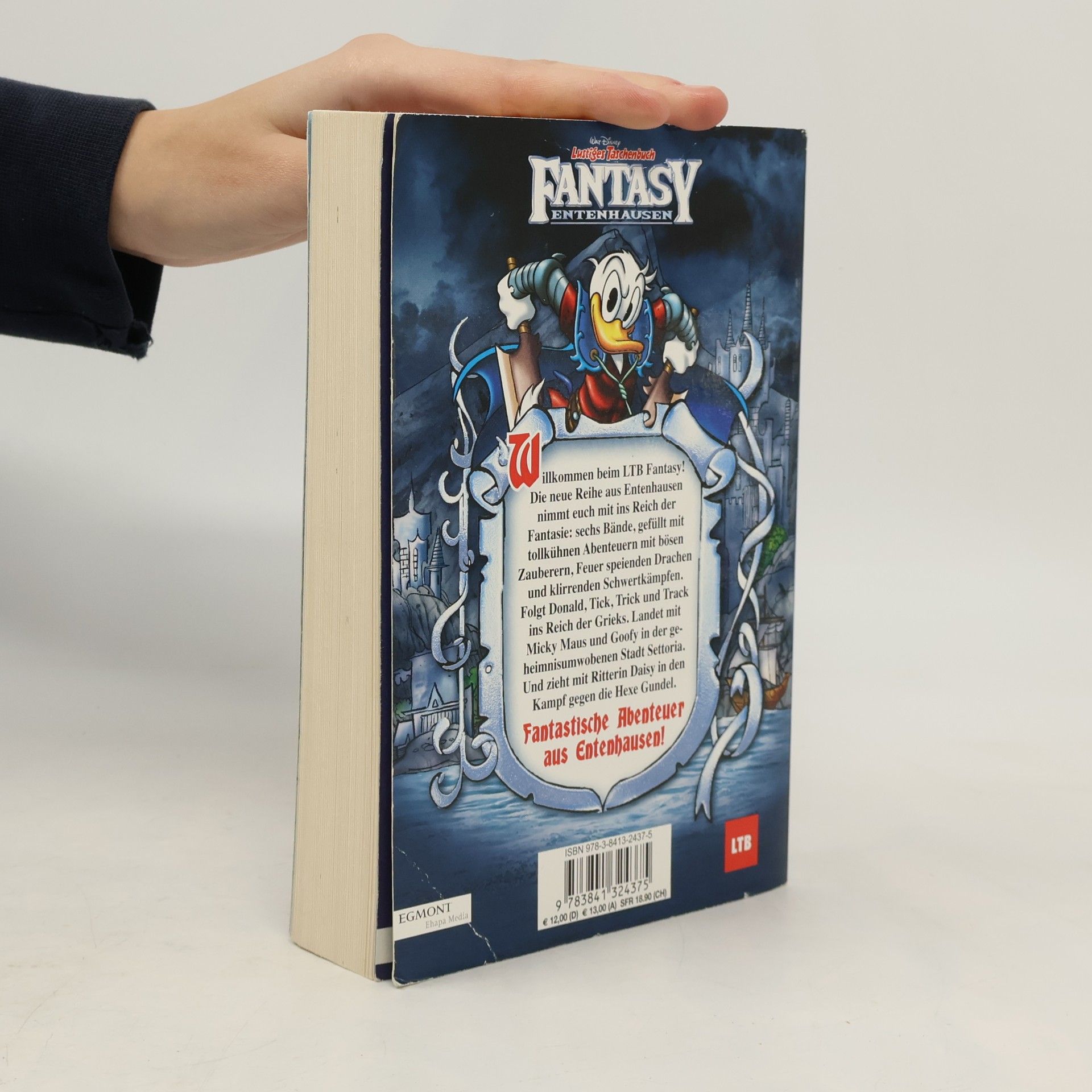 Walt Disney Lustiges Taschenbuch Fantasy Entenhausen 01