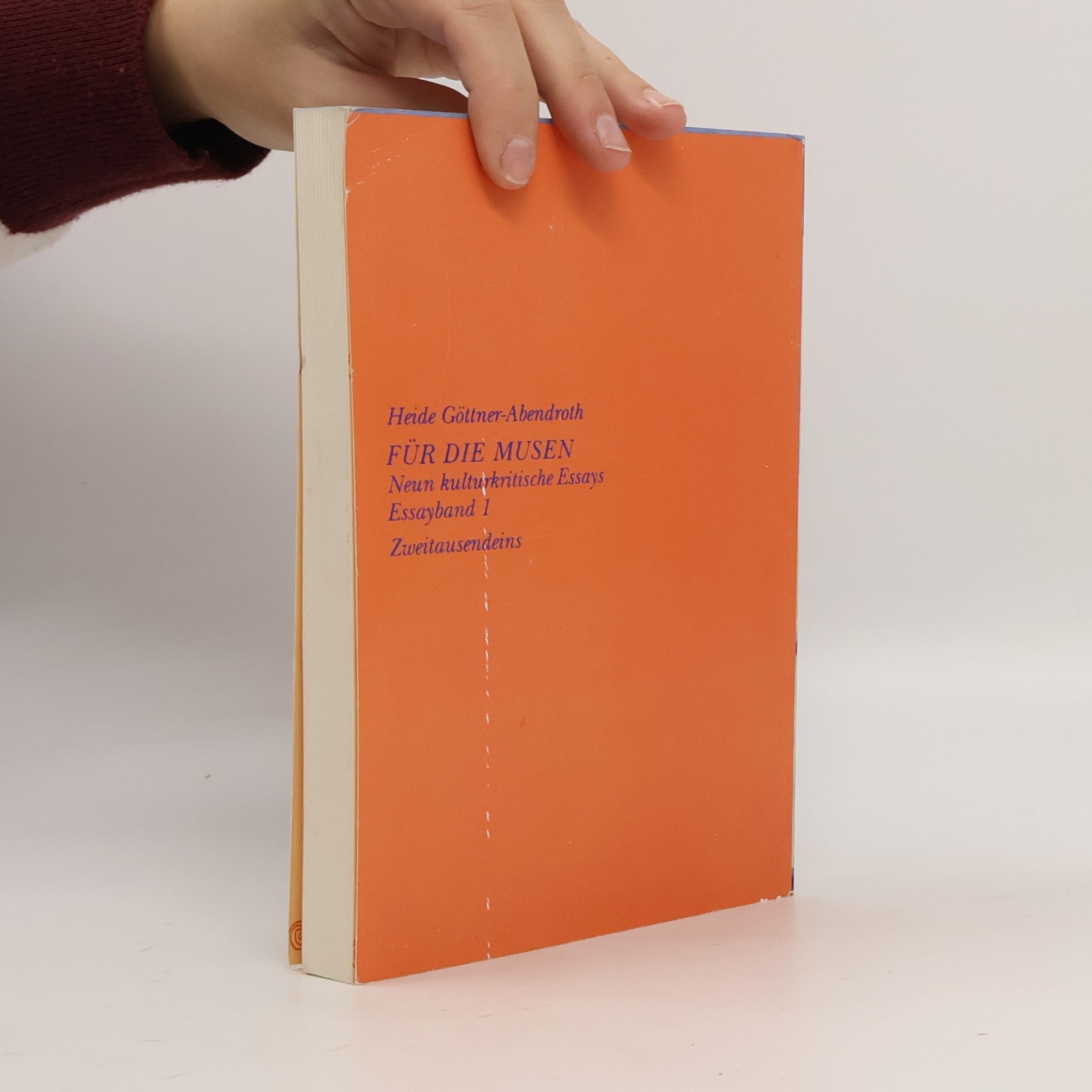Heide Göttner-Abendroth Für die Musen. Neun kulturkritische Essays