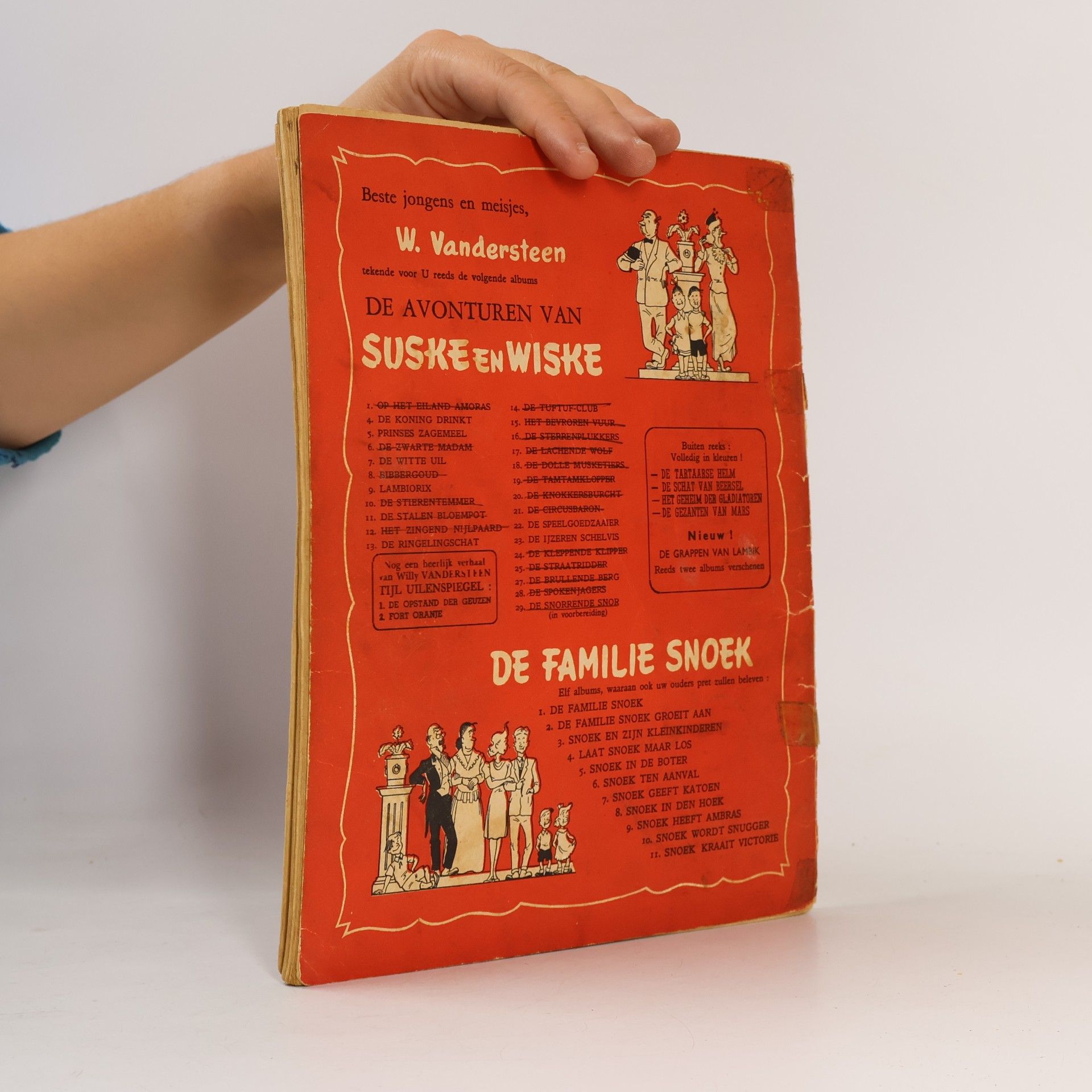 Willy Vandesteen De Avonturen van Suske en Wiske. De Spokenjagers