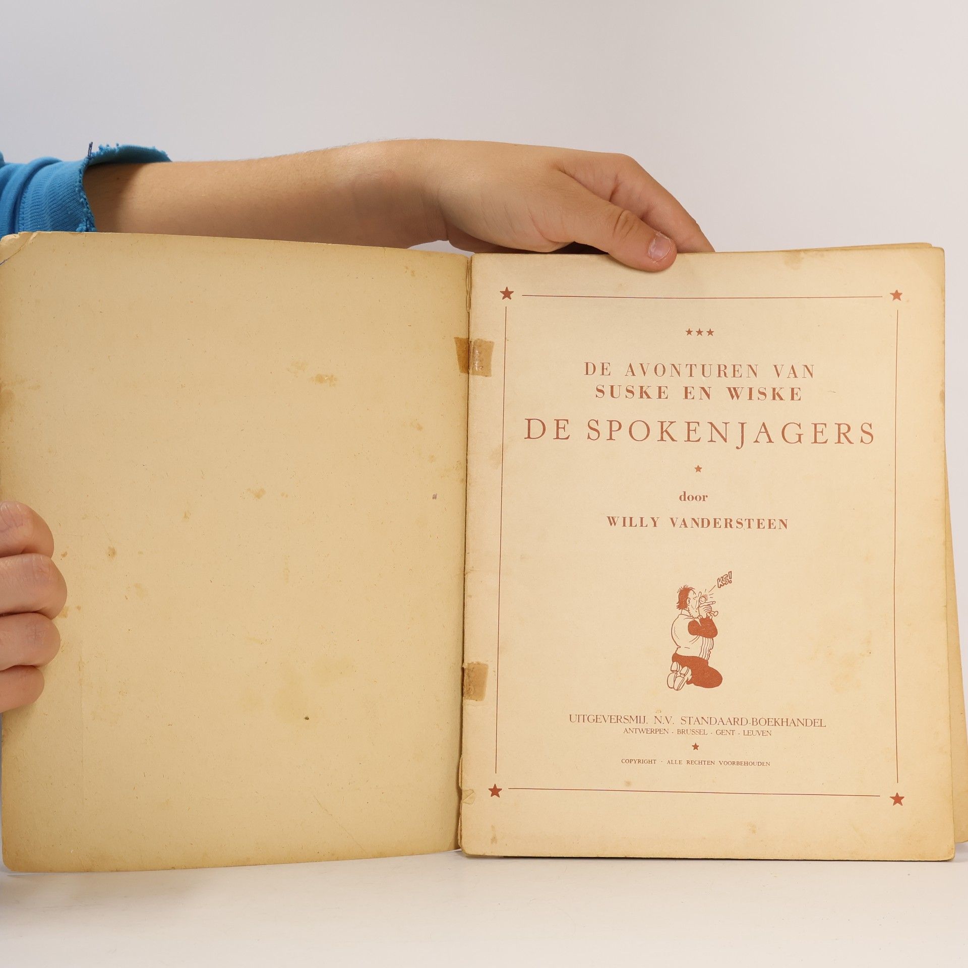 Willy Vandesteen De Avonturen van Suske en Wiske. De Spokenjagers