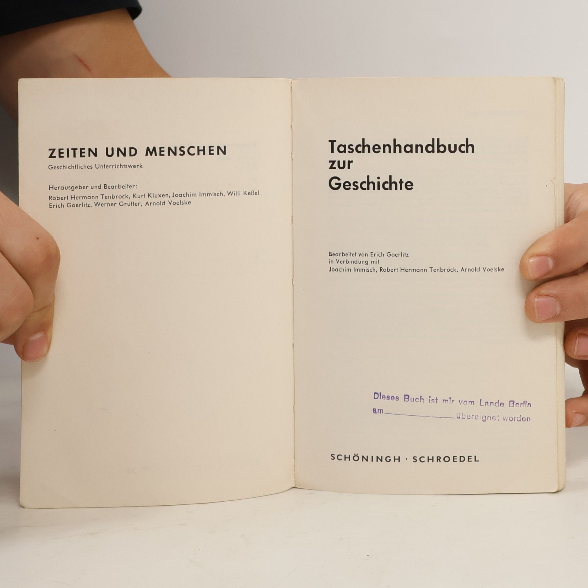 Autorenkollektiv Taschenhandbuch zur Geschichte